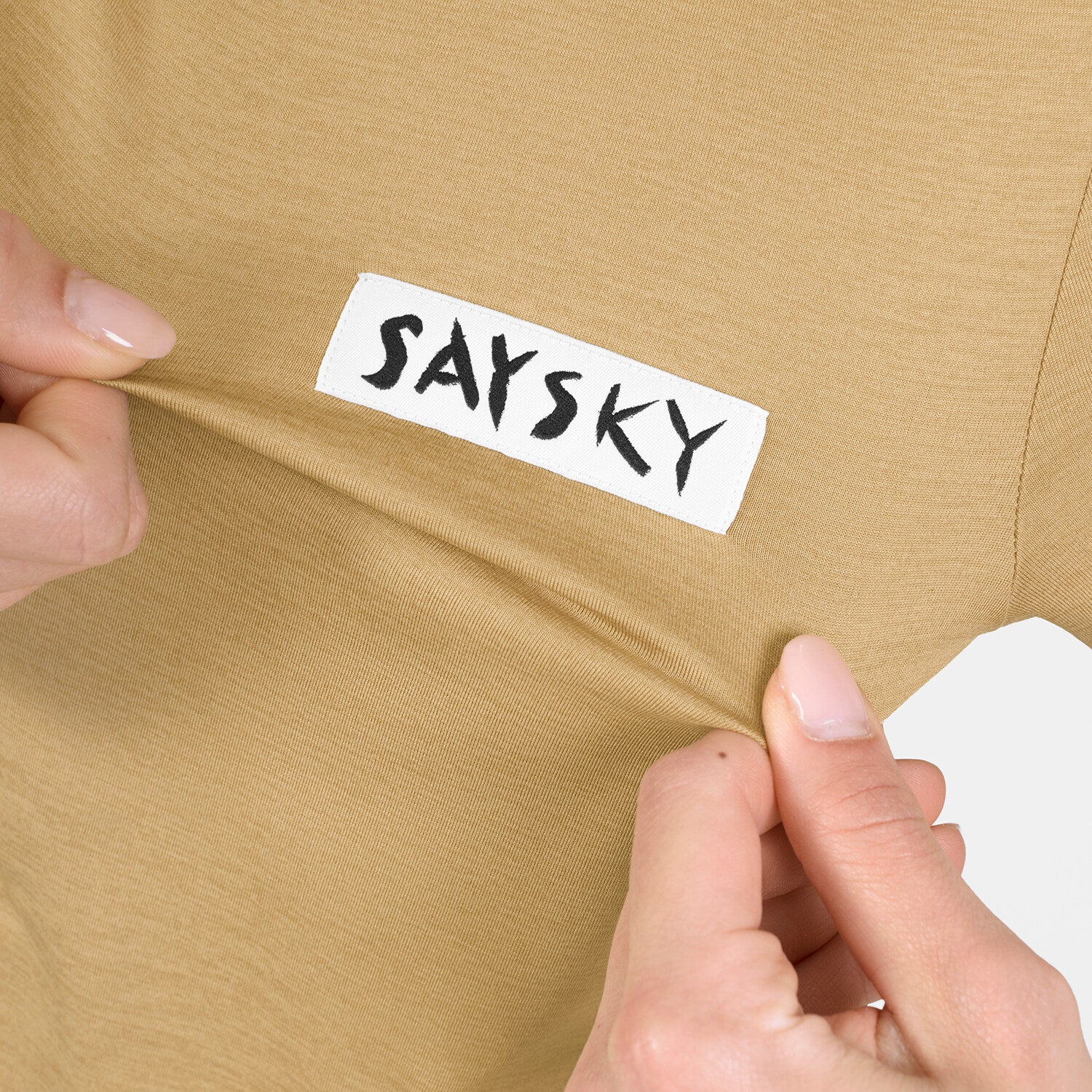 Saysky Tiger Pace T-Shirt Womens Beige worn 4