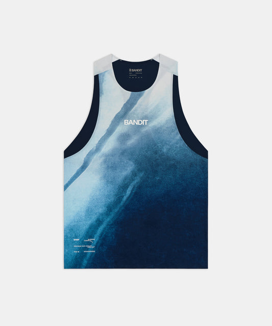Bandit Specter™ Race Singlet (Mens) Undertow Ink/Blue Multi - Frontrunner Colombo
