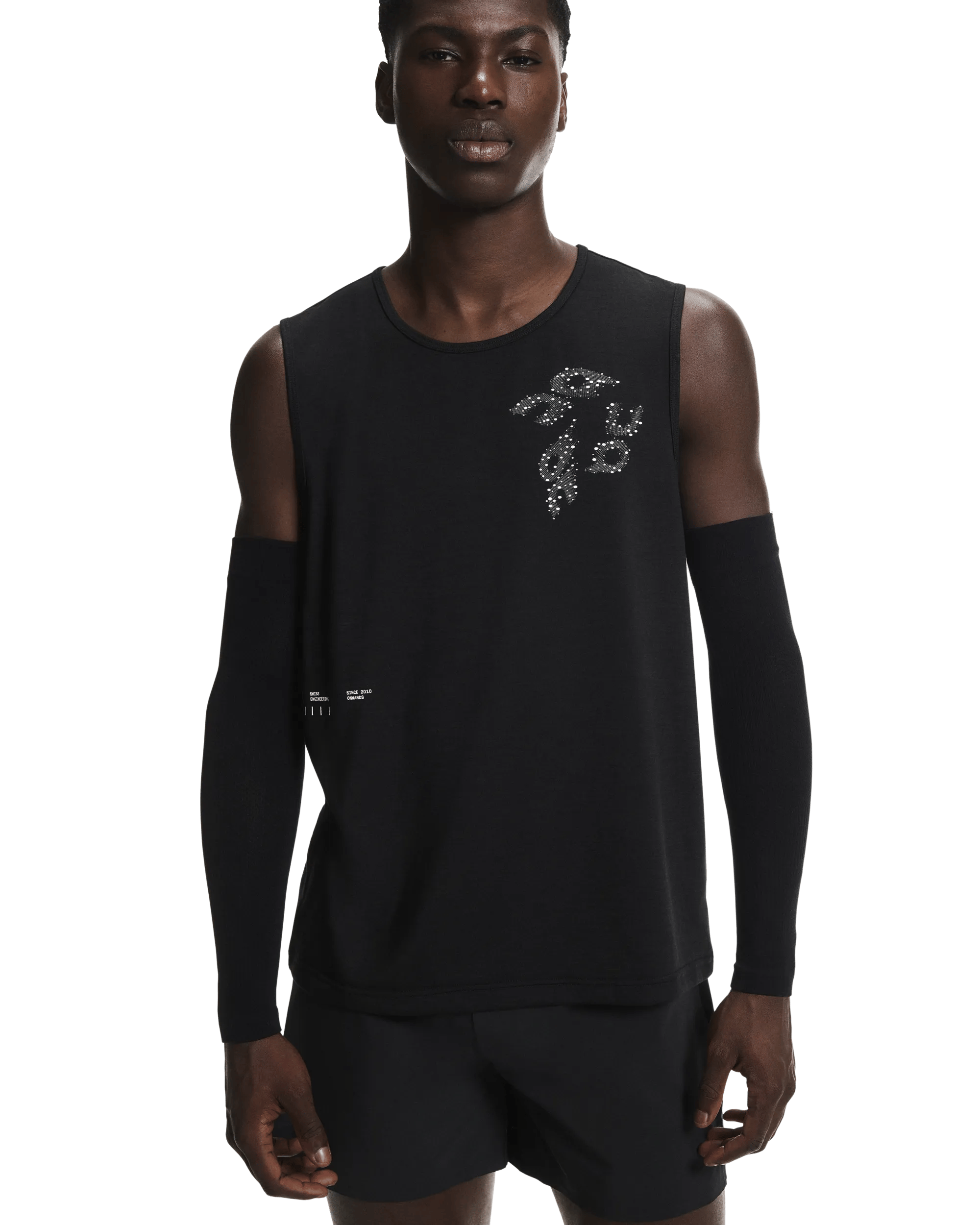 On Performance Run Sleeves Unisex Black - Frontrunner Colombo