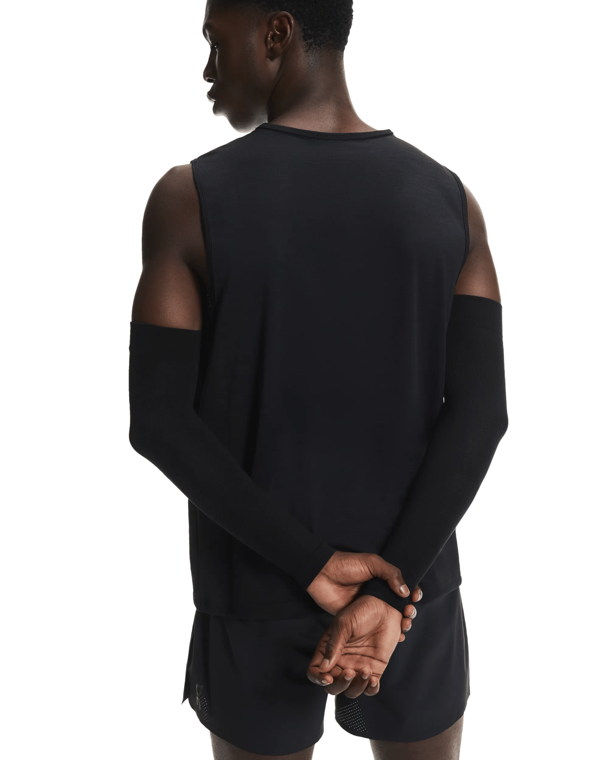 On Performance Run Sleeves Unisex Black - Frontrunner Colombo