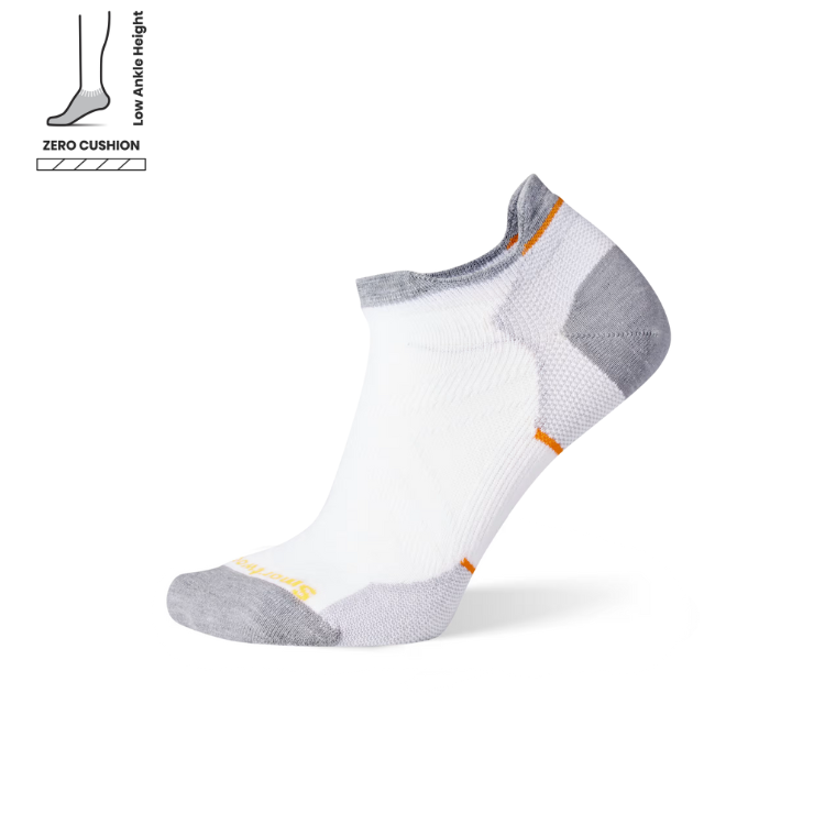 Smartwool Run Zero Cushion Low Ankle Women's - White - Frontrunner Colombo