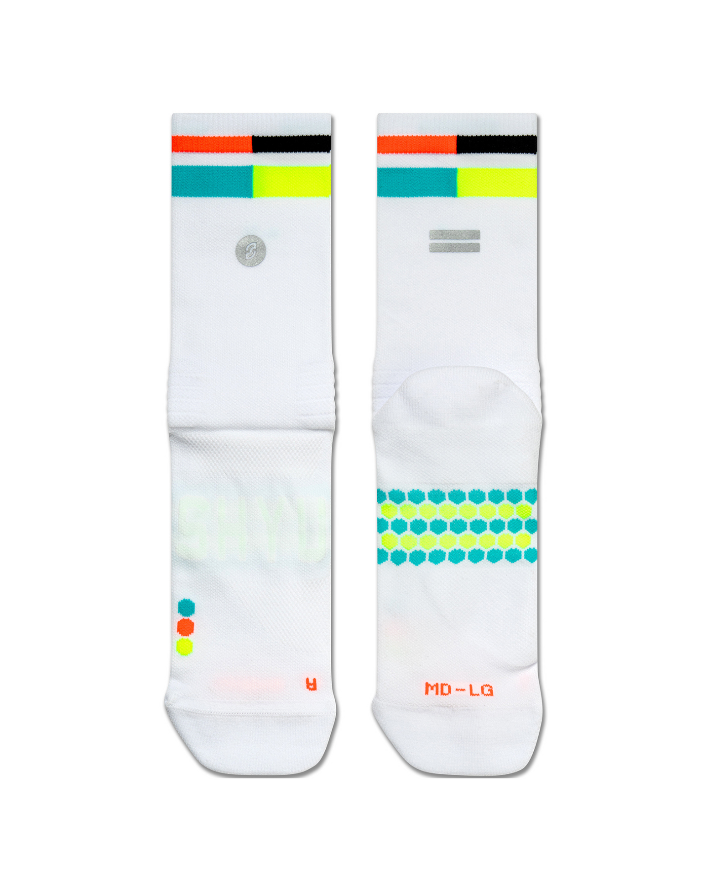 SHYU Racing Half Crew - White/Mute/Ant - Frontrunner Colombo