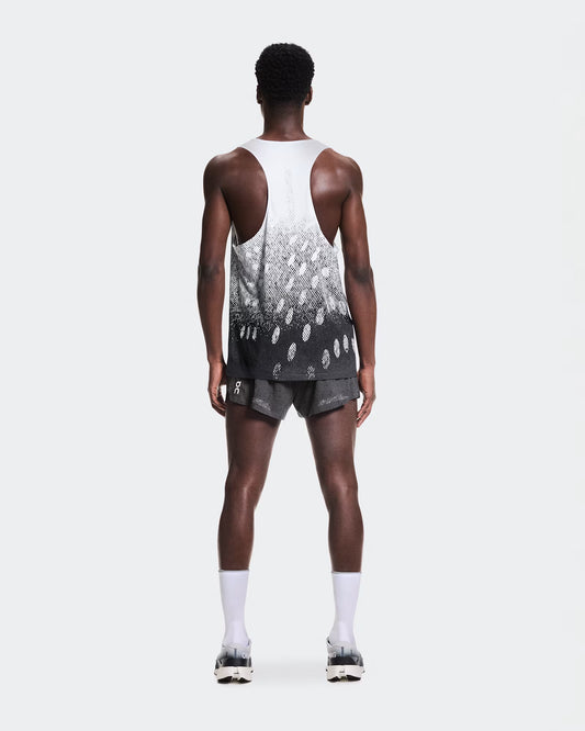 On Zero Singlet Mens White/ Iron - Frontrunner Colombo