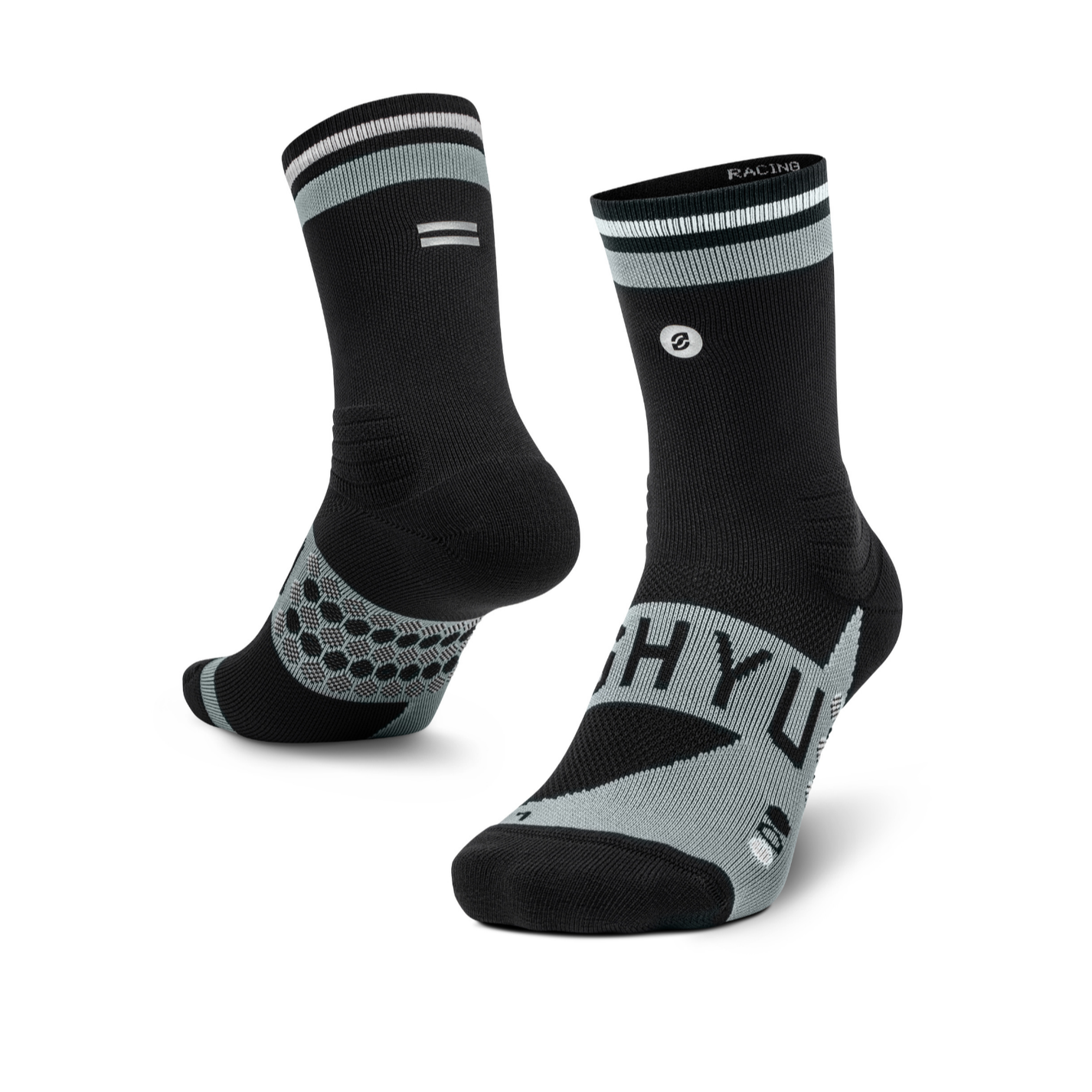 SHYU Racing Half Crew - Black/Grey/White - Frontrunner Colombo