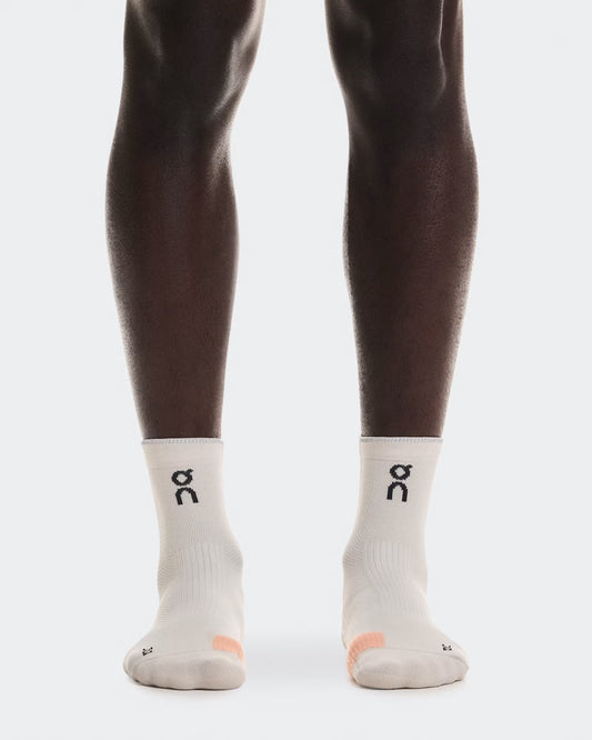 On Performance Run Sock Mid - Pearl/Sunstone - Frontrunner Colombo