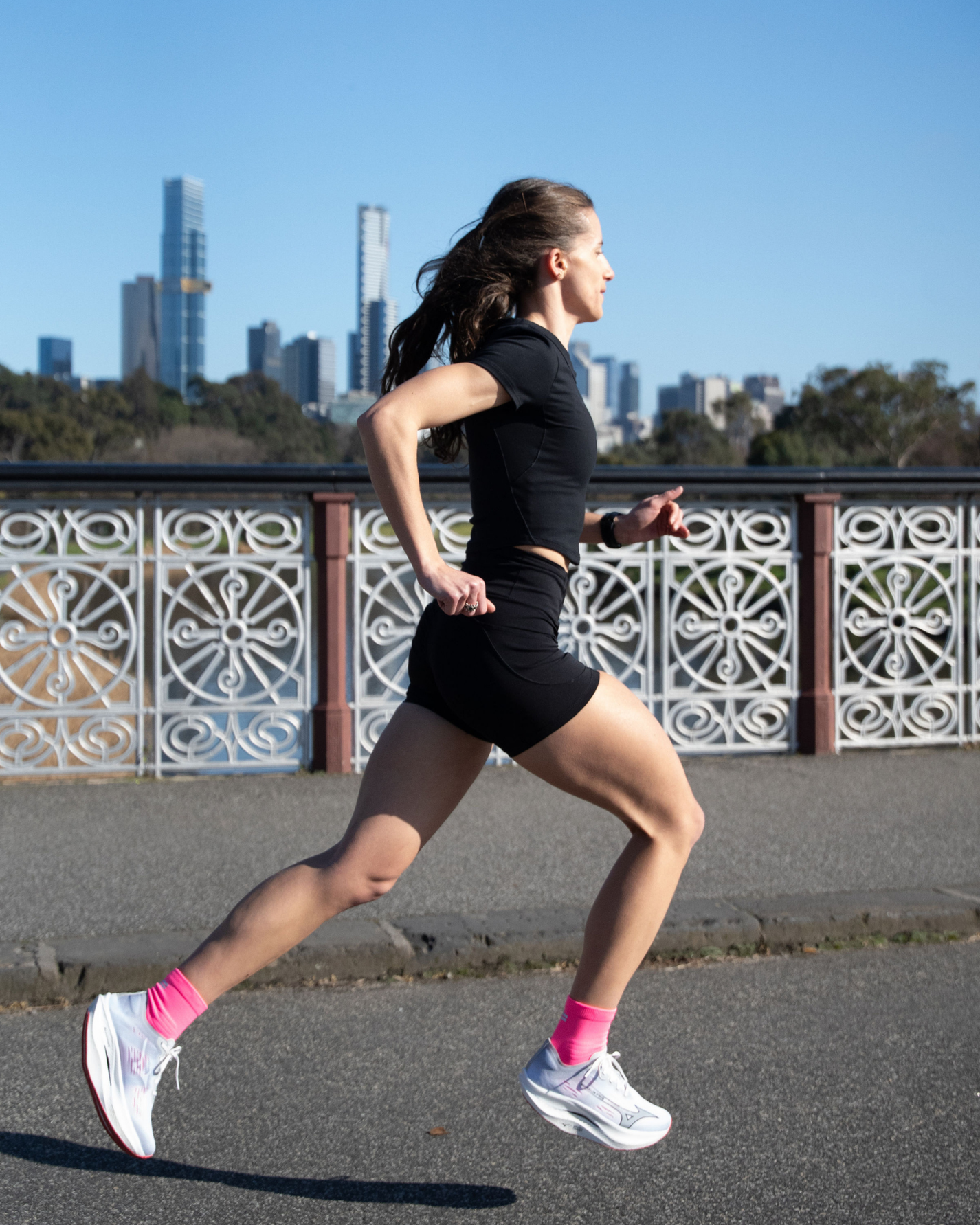 SHYU Racing Quarter Crew - Pink - Frontrunner Colombo