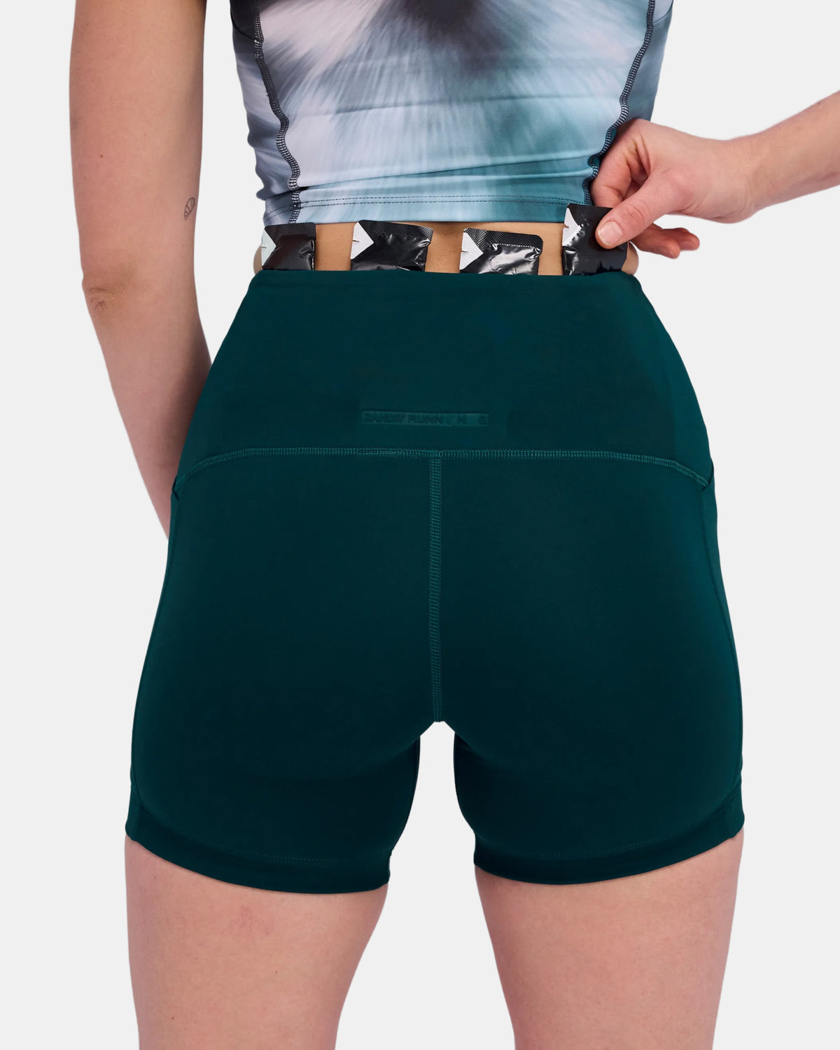 Bandit Stamina™ High Waist 5" Compression Shorts Womens - Storm - Frontrunner Colombo