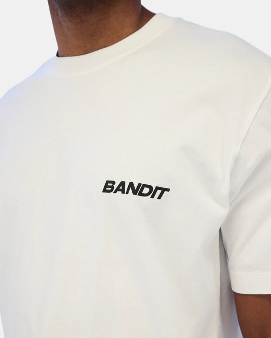 Bandit Classic Cotton Tee - White - Frontrunner Colombo