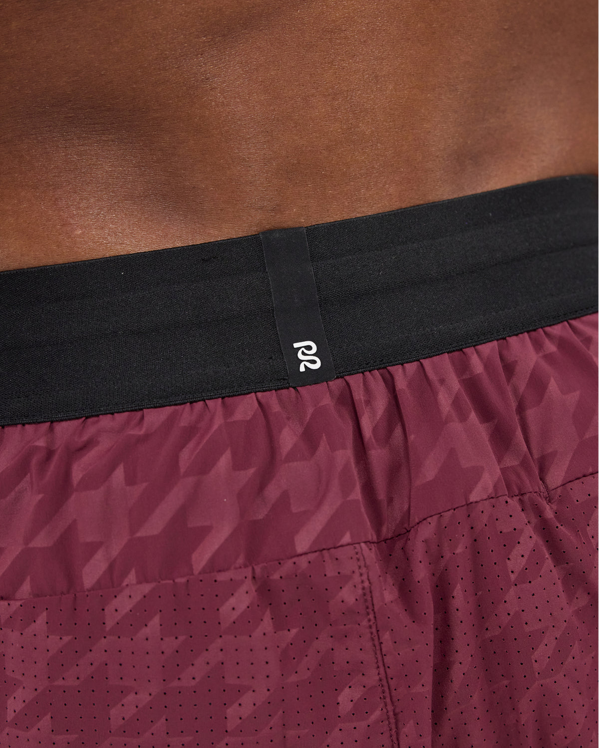 Bandit Vento™ 5" Training Short Men's - Houndstooth Fig - Frontrunner Colombo