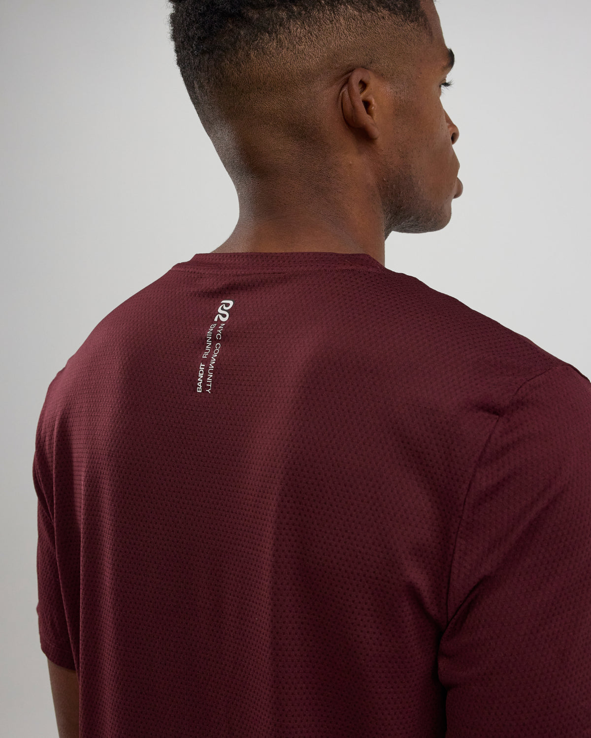 Bandit Micromesh™ Run Tee Men's - Fig - Frontrunner Colombo