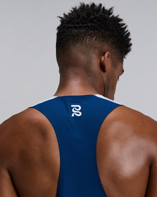 Bandit Specter™ Race Singlet (Mens) Undertow Ink/Blue Multi - Frontrunner Colombo