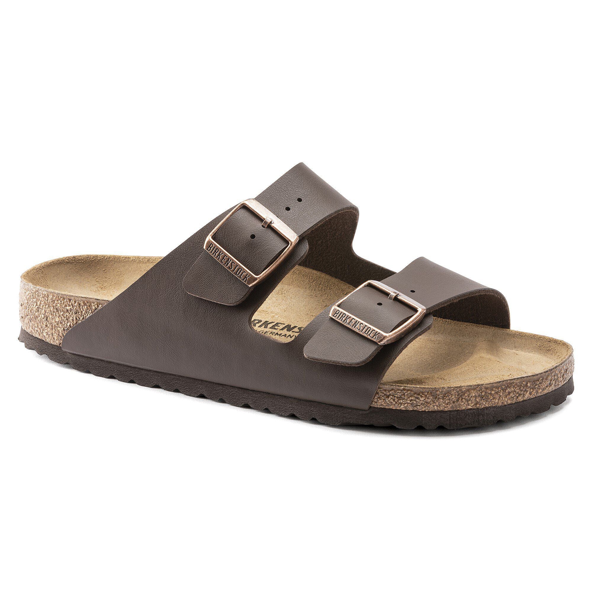 Birkenstock Arizona Birko-Flor Regular Dark Brown