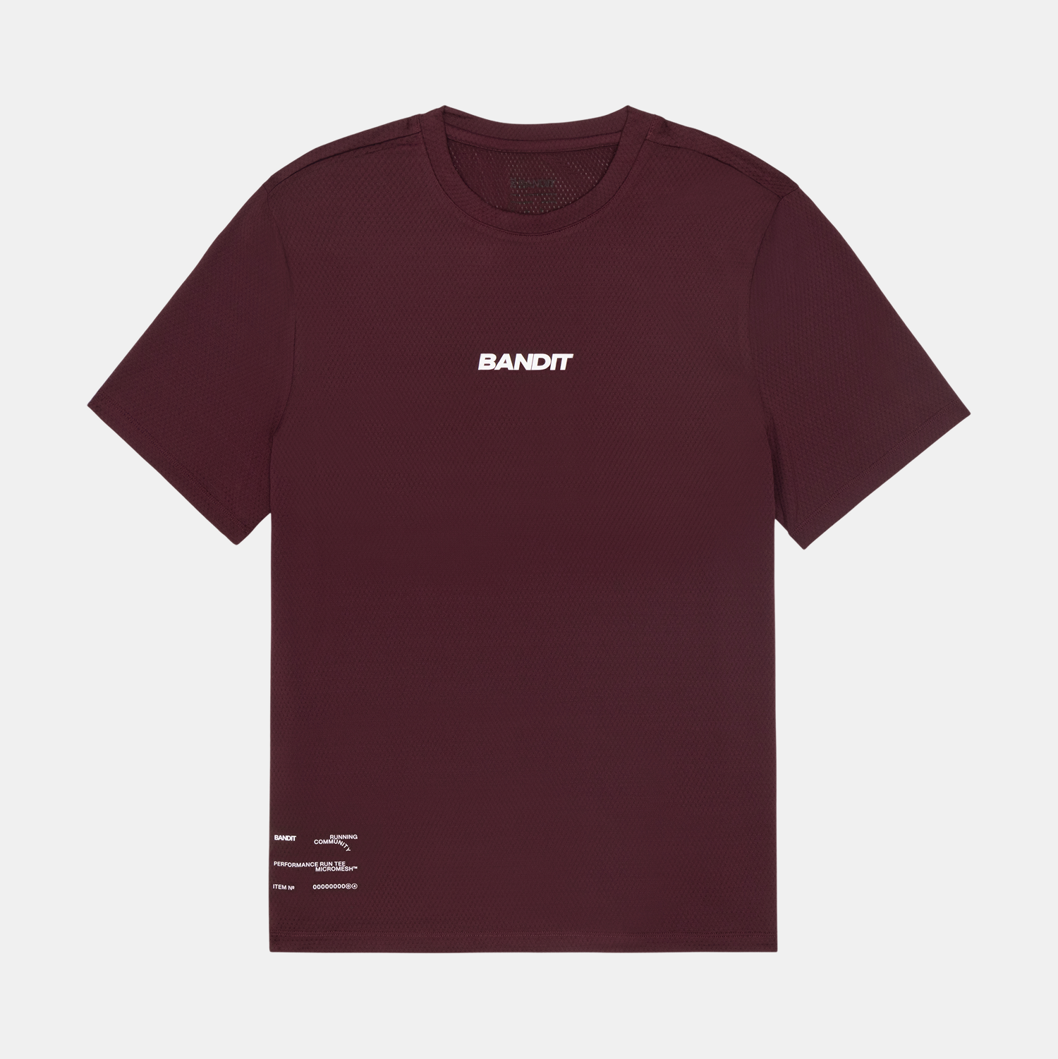 Bandit Micromesh™ Run Tee Men's - Fig - Frontrunner Colombo