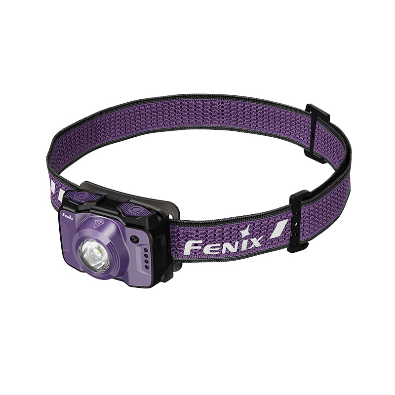 Fenix HL12R Rechargeable Headlamp Purple - Frontrunner Colombo