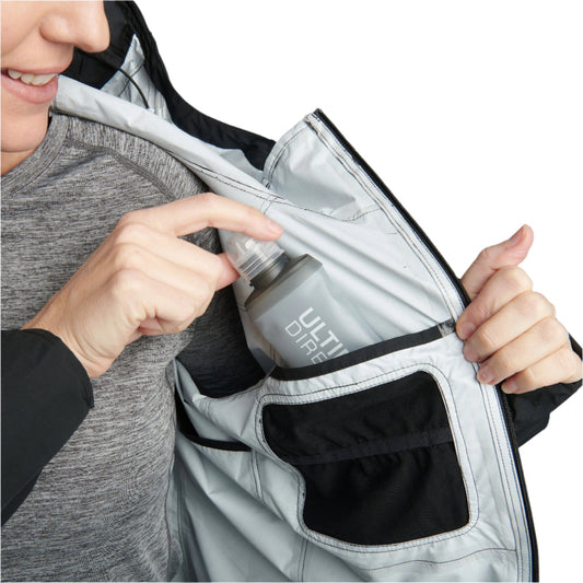 Ultimate Direction Deluge Jacket Womens Onyx - Frontrunner Colombo