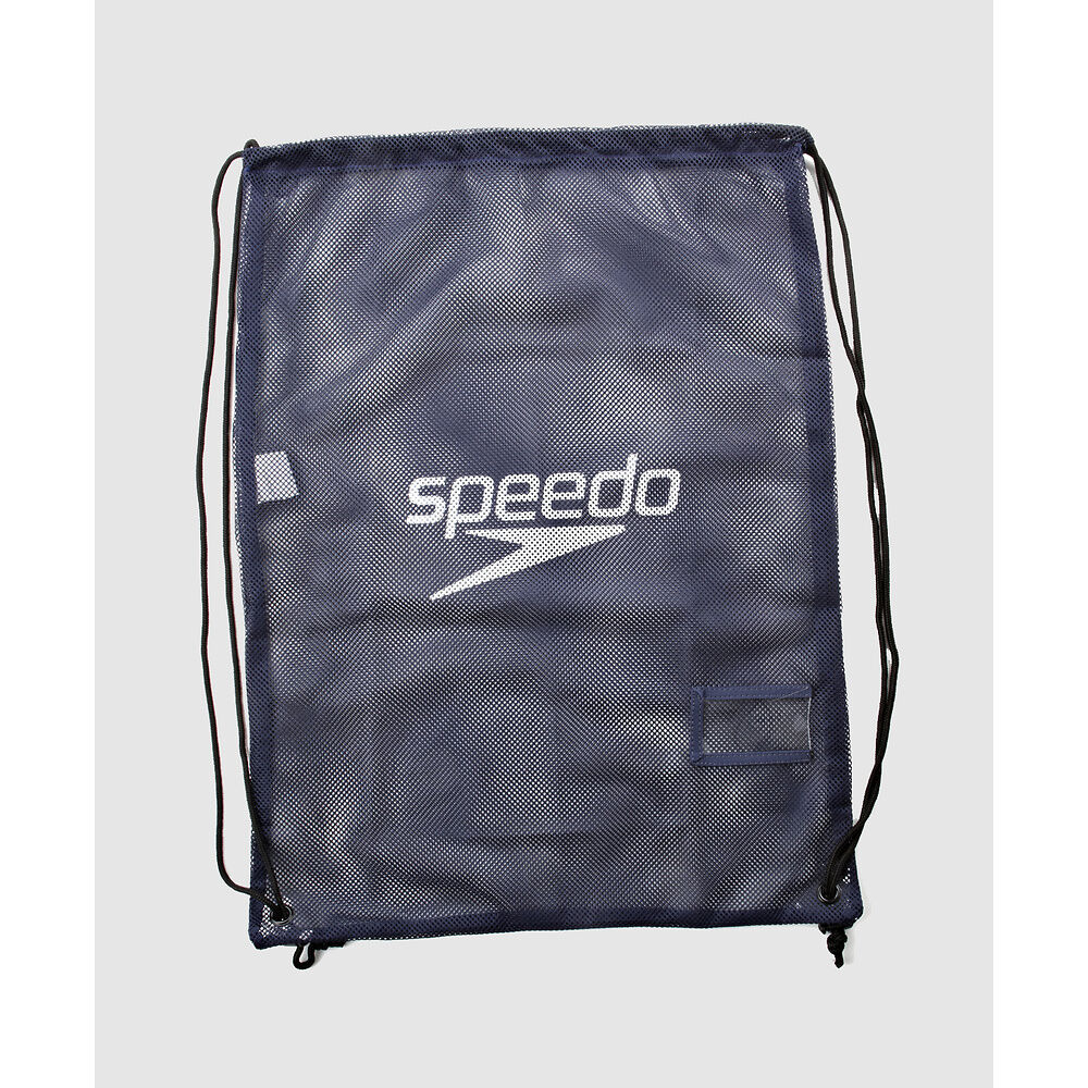 Speedo Mesh Equipment Bag Navy - Frontrunner Colombo