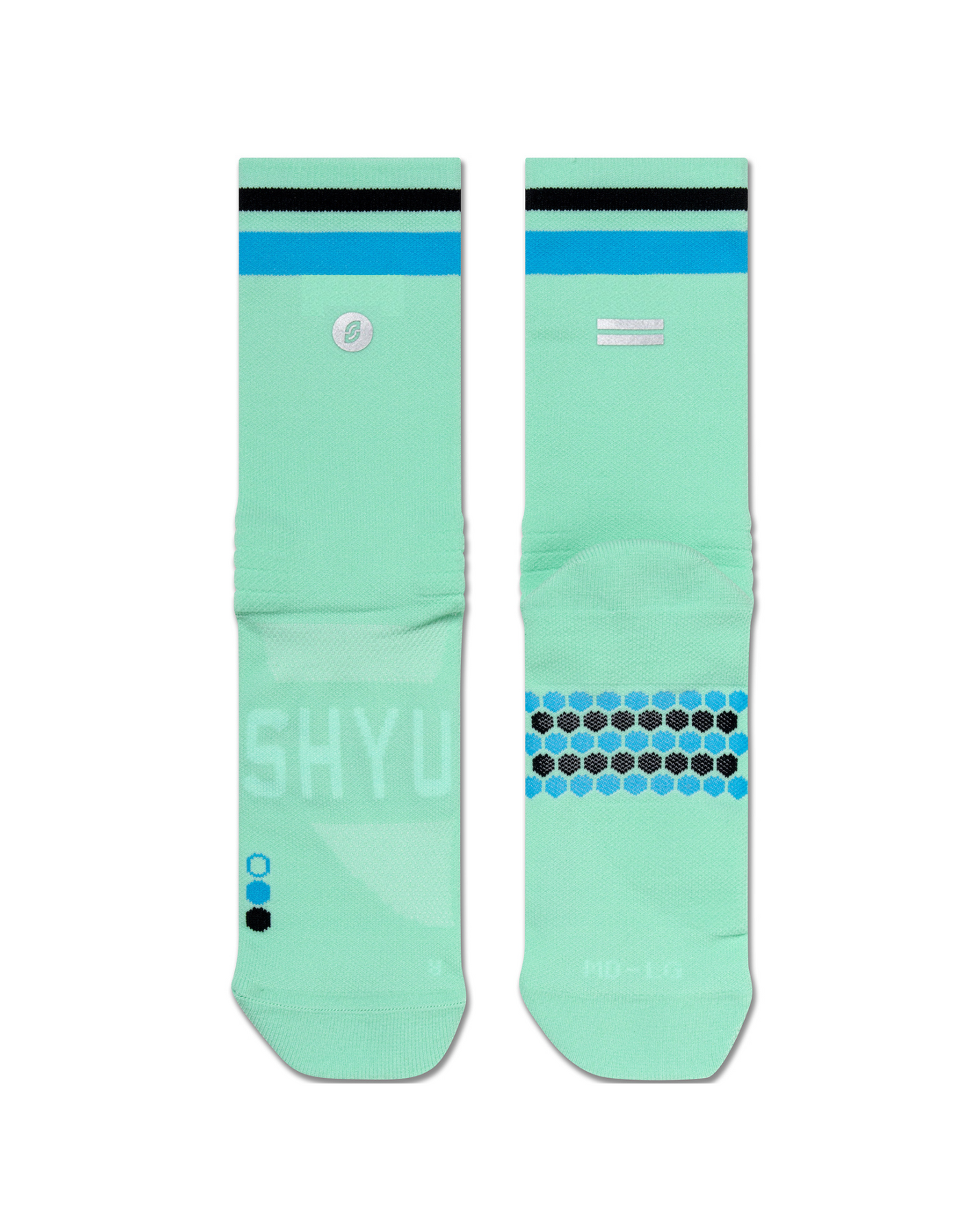 SHYU Racing Half Crew - Aqua/Blue/Black - Frontrunner Colombo