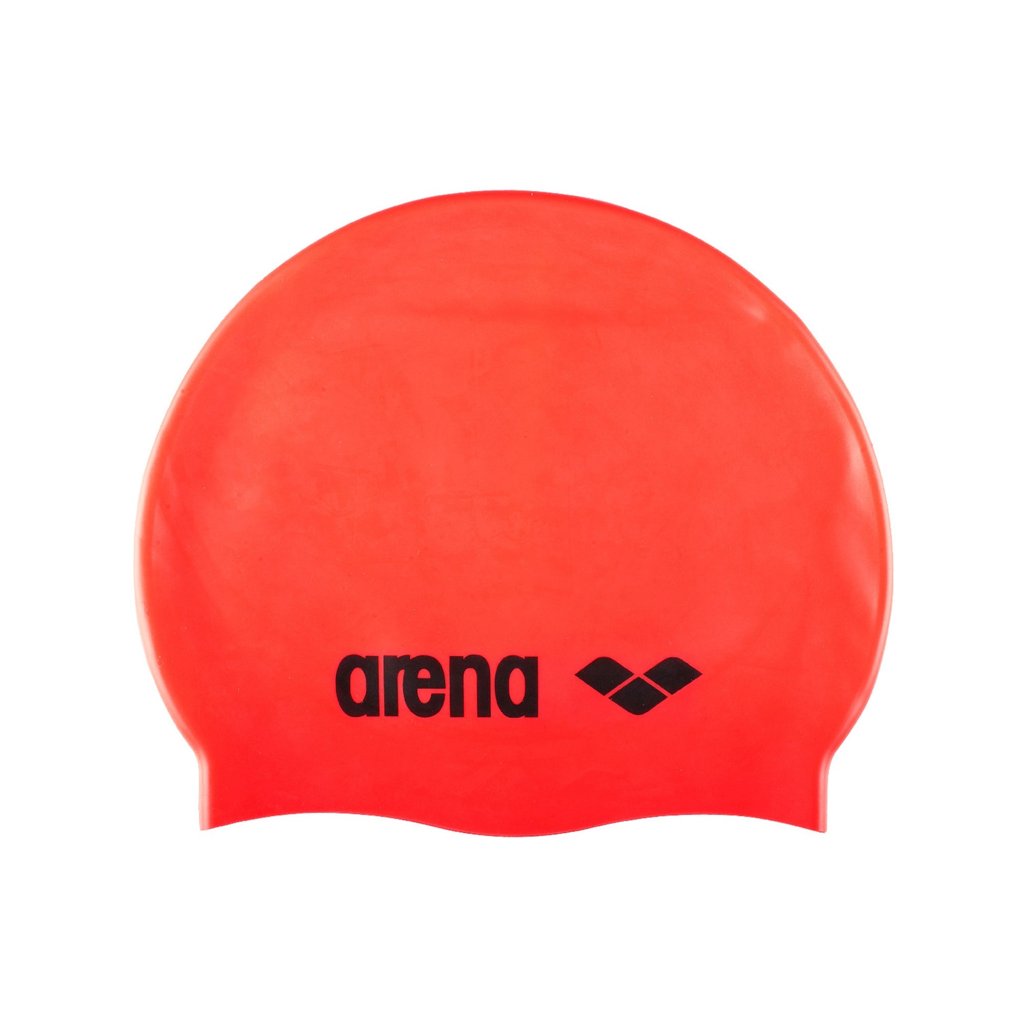 Arena Classic Silicone Cap Fluo Red