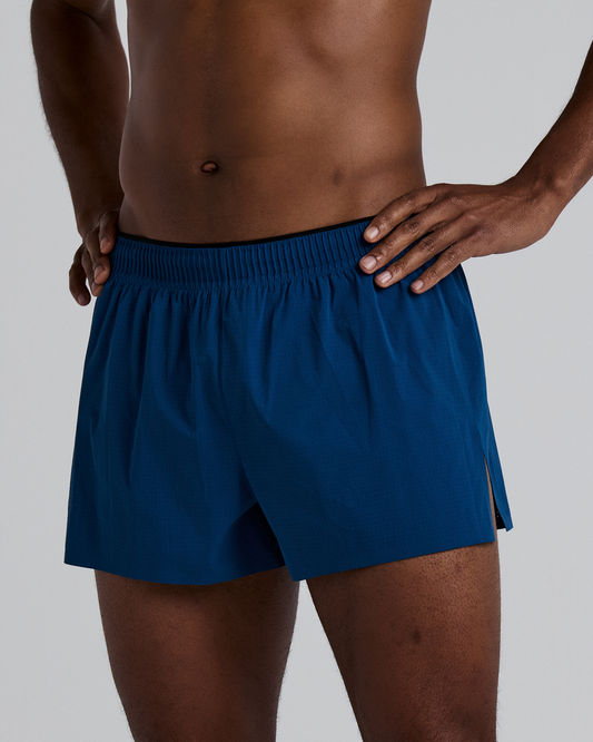 Bandit Vento™ Next Gen 3" Split Short (Mens) Ink Blue - Frontrunner Colombo