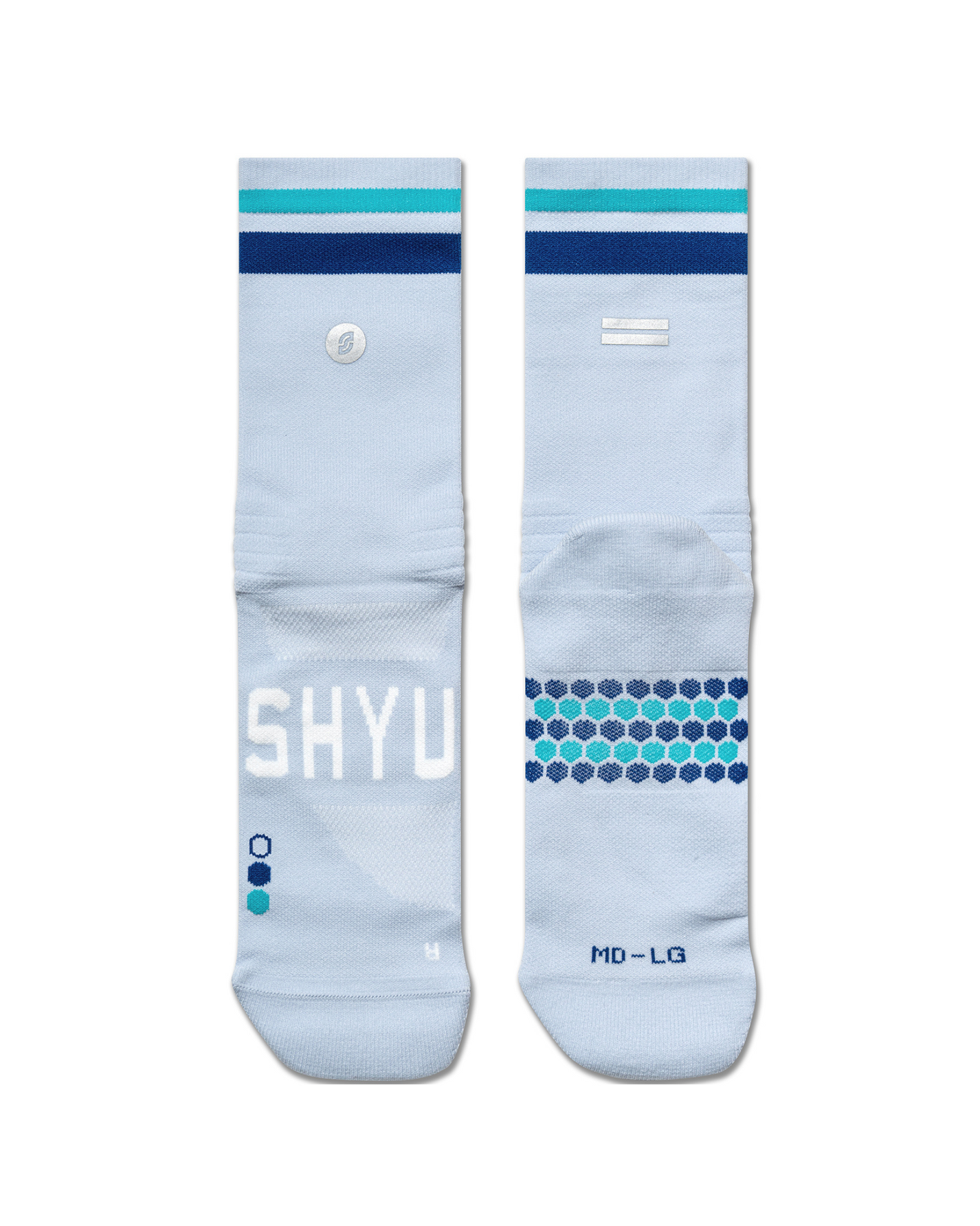SHYU Racing Half Crew - Ice/Blue/Azure - Frontrunner Colombo