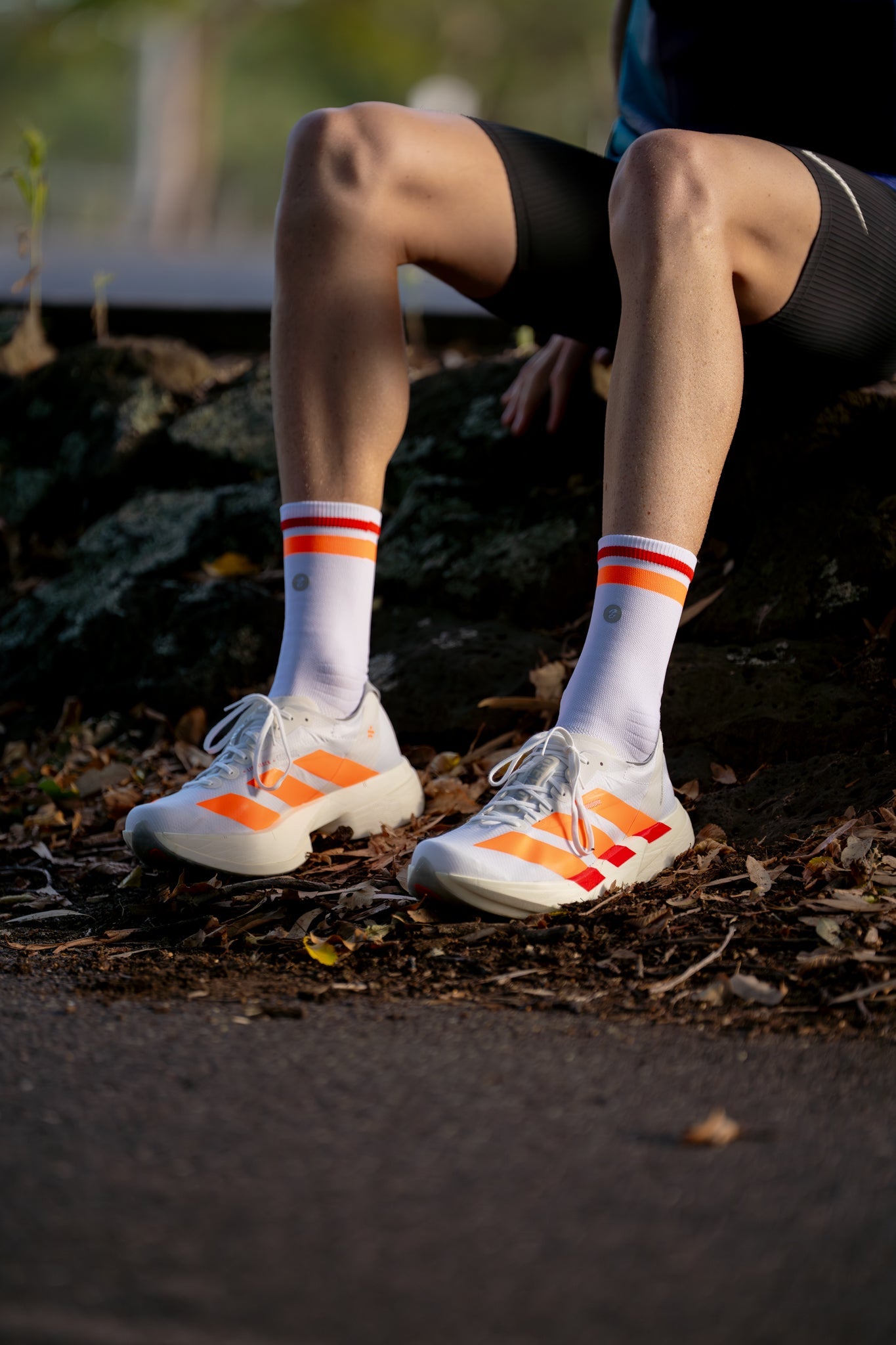 Shyu Racing Crew - White/Tangerine/Red - Frontrunner Colombo