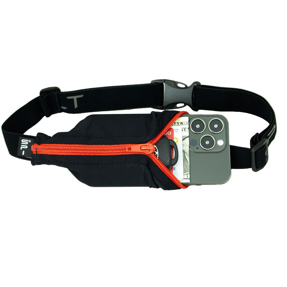 SpiBelt Original Belt - Red with Black Zip - Frontrunner Colombo
