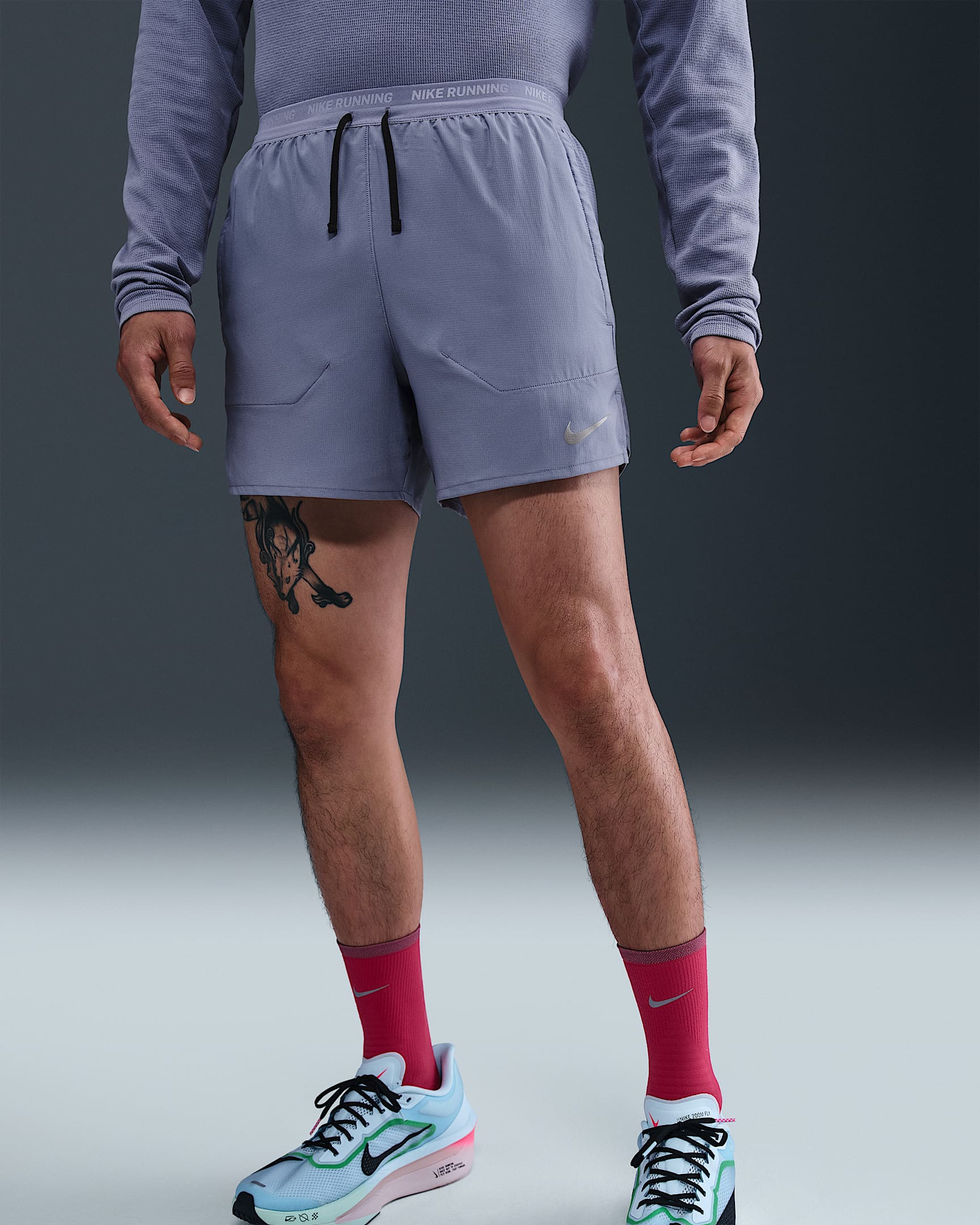 Nike Dri-FIT Stride 5" Short Men's - World Indigo - Frontrunner Colombo