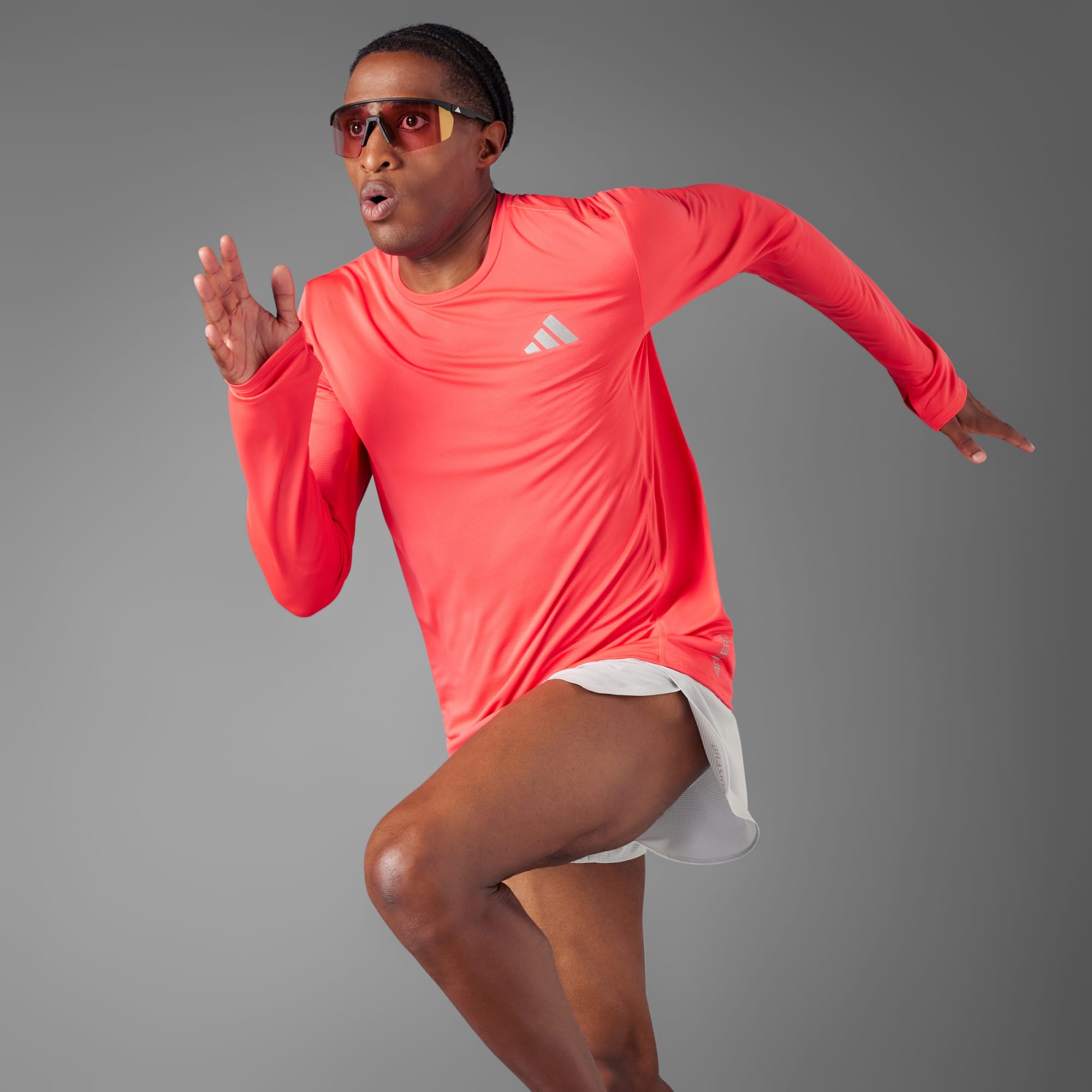 Adidas Adizero Ekiden Running Long Sleeve Tee Mens - Frontrunner Colombo