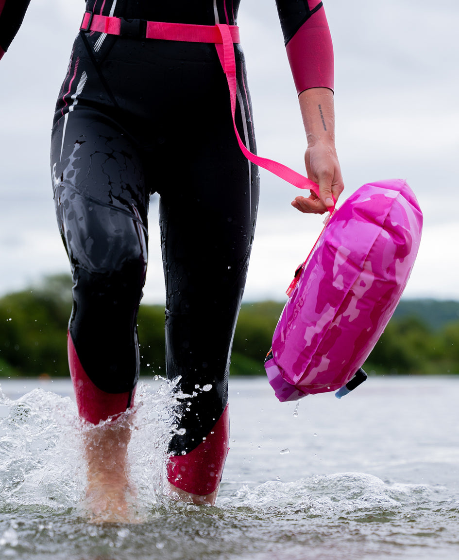 HUUB Safety Tow Float - Pink Camo - Frontrunner Colombo