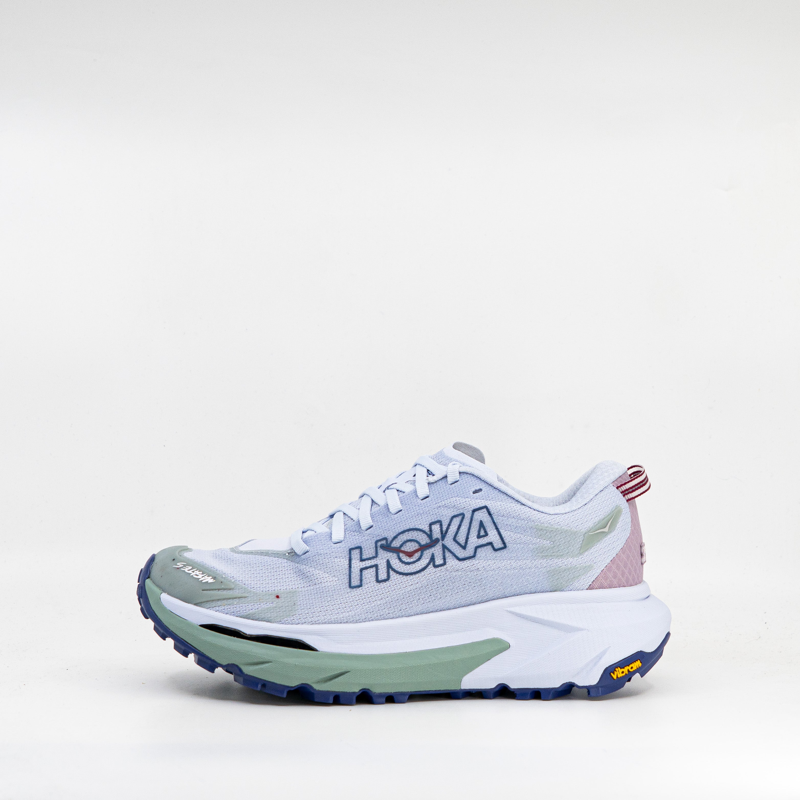 Hoka Mafate 5 (B Standard) Womens Ambient Blue/Rosemary - Frontrunner Colombo