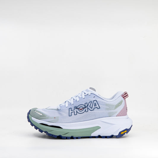 Hoka Mafate 5 (B Standard) Womens Ambient Blue/Rosemary - Frontrunner Colombo