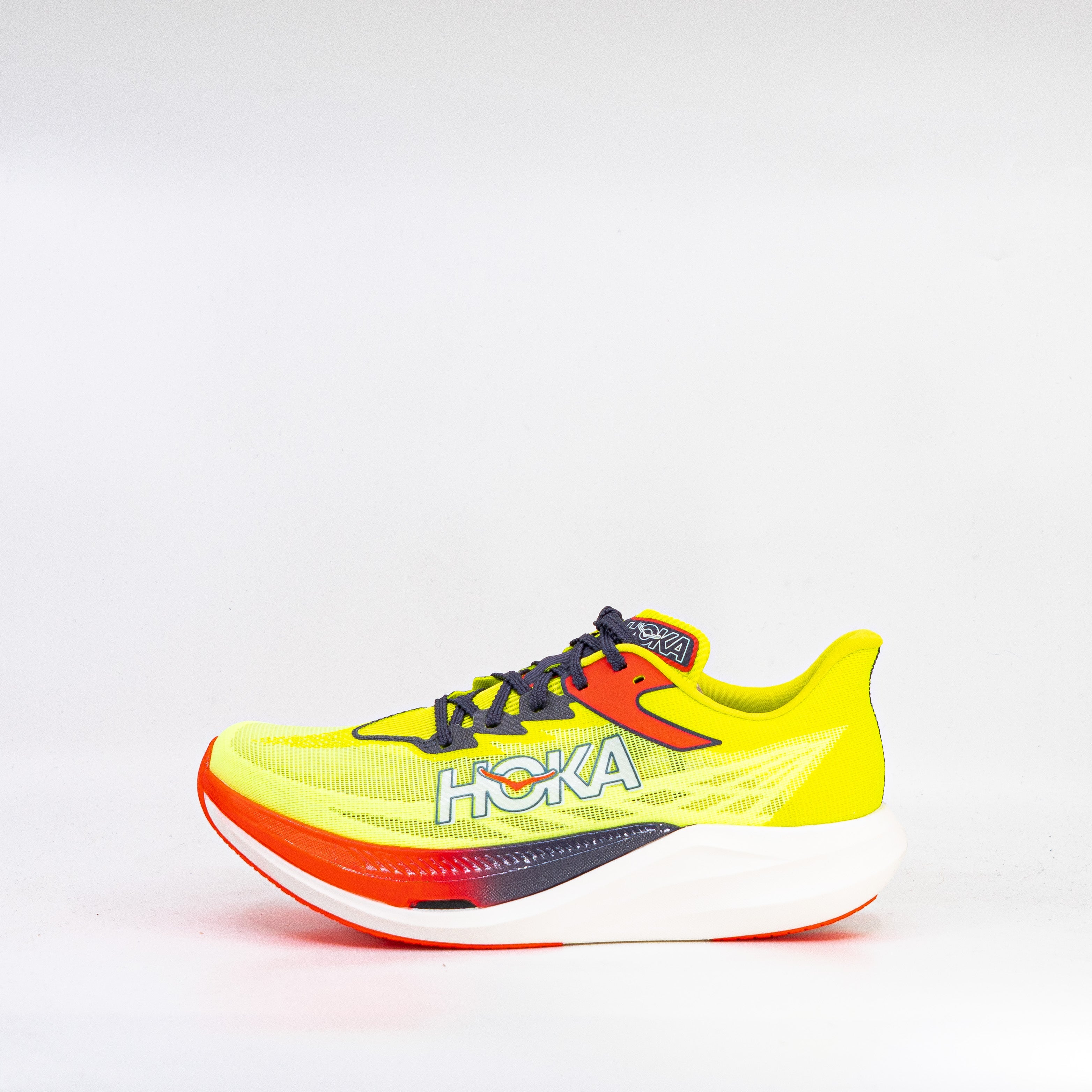 Hoka Rocket X 3 (D Unisex) Neon Yuzu/Squid Ink - Frontrunner Colombo