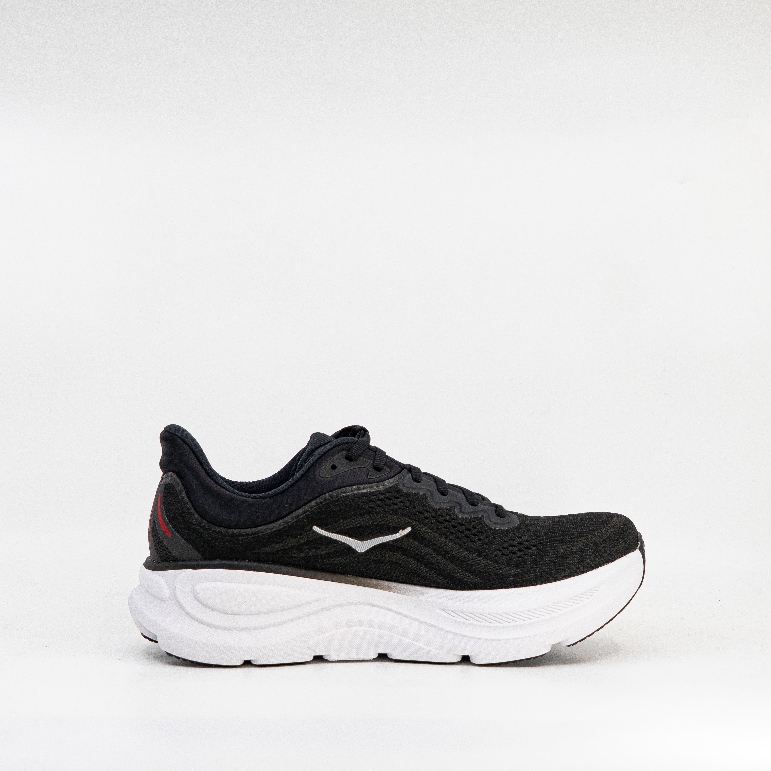Hoka Bondi 9 (D Standard) Mens Black/Vermillion - Frontrunner Colombo