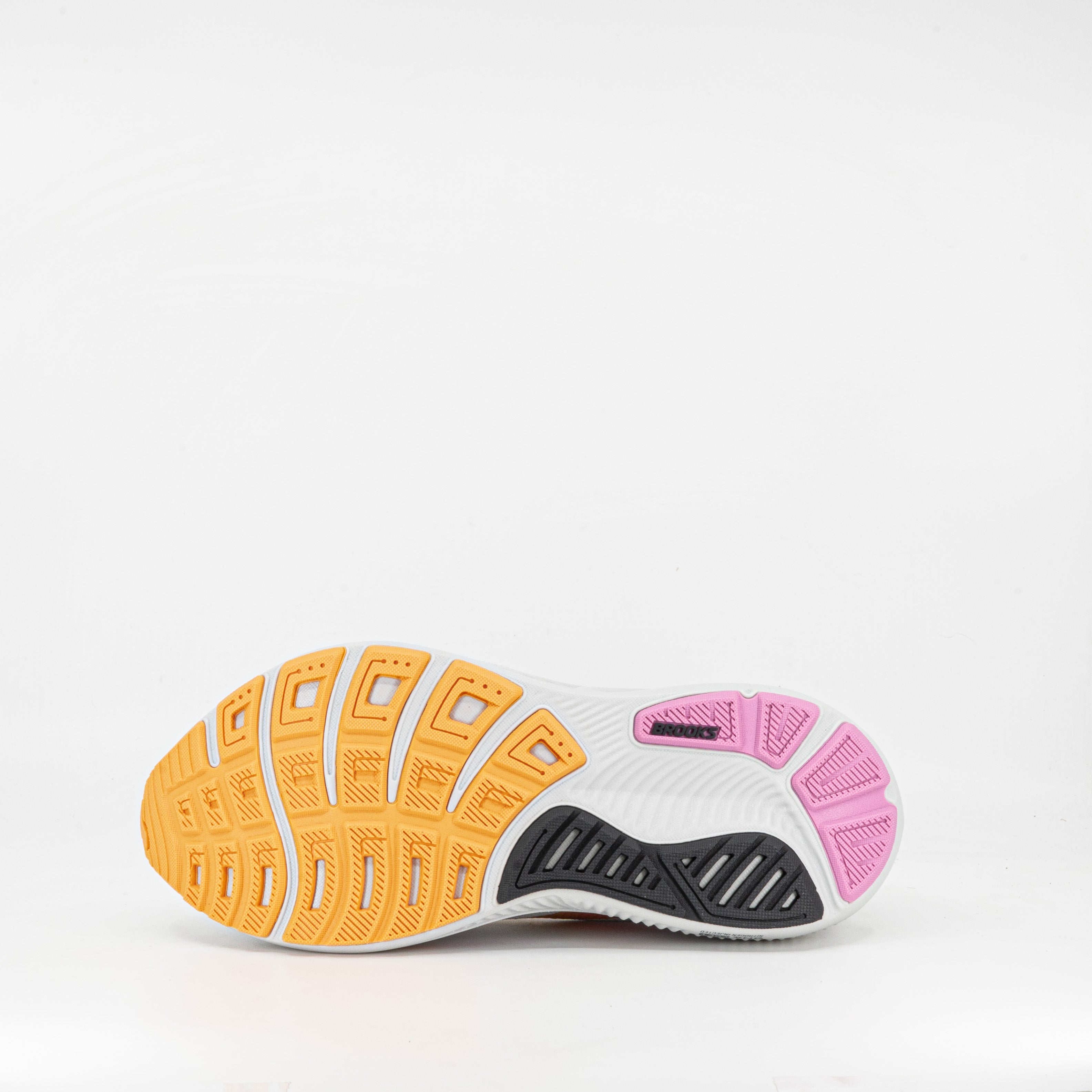 Brooks Ghost 17 (D Wide) Womens Oyster/Apricot/Pink - Frontrunner Colombo