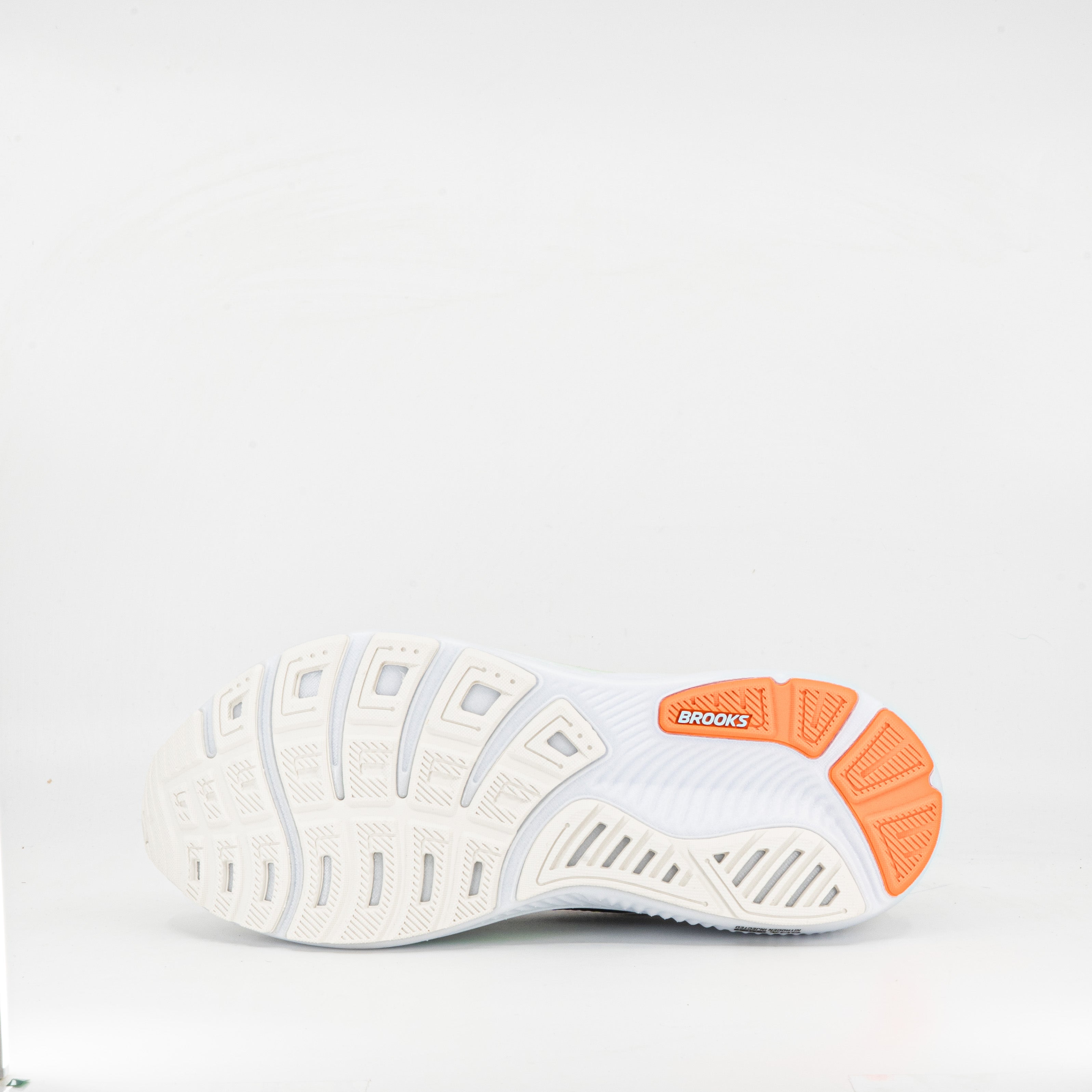 Brooks Ghost 17 (D Standard) Mens White/Pink Clay/Gecko - Frontrunner Colombo
