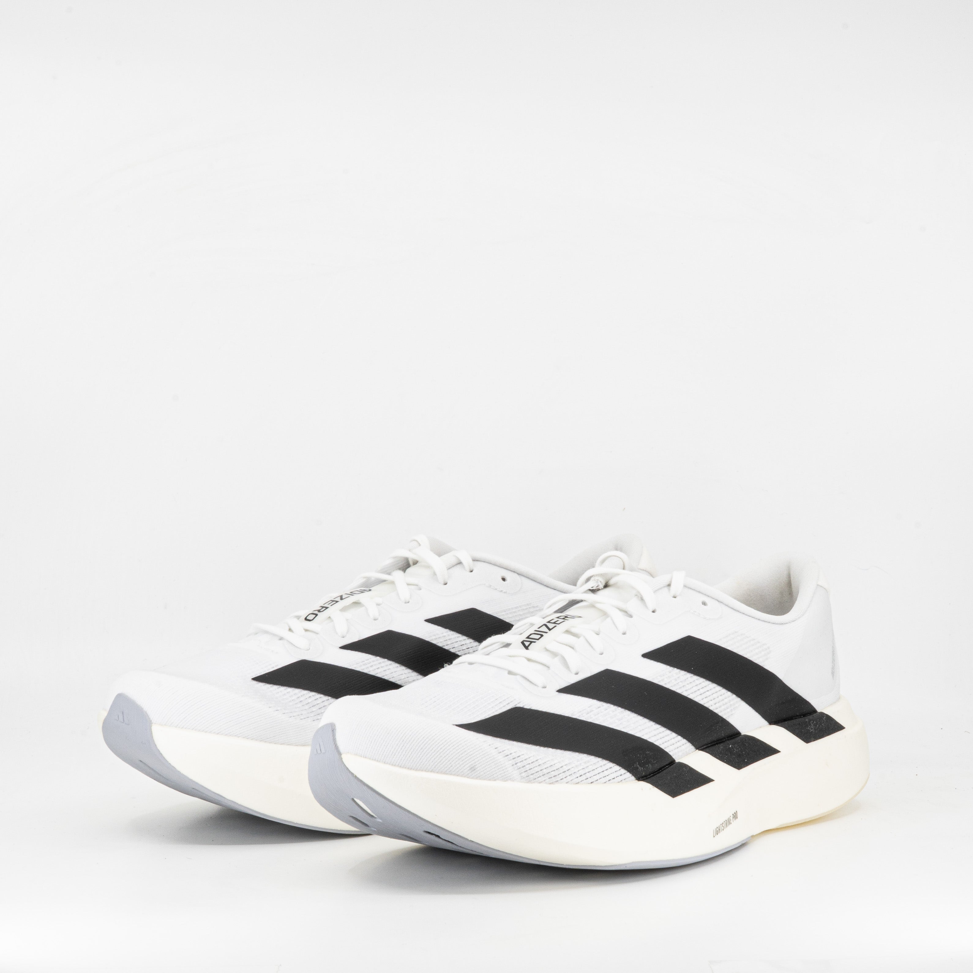 Adidas Adizero Evo SL (B Standard) Womens White/Black - Frontrunner Colombo
