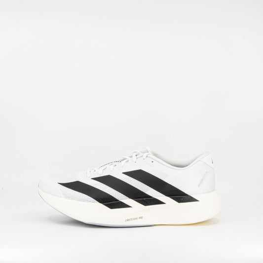 Adidas Adizero Evo SL (B Standard) Womens White/Black - Frontrunner Colombo