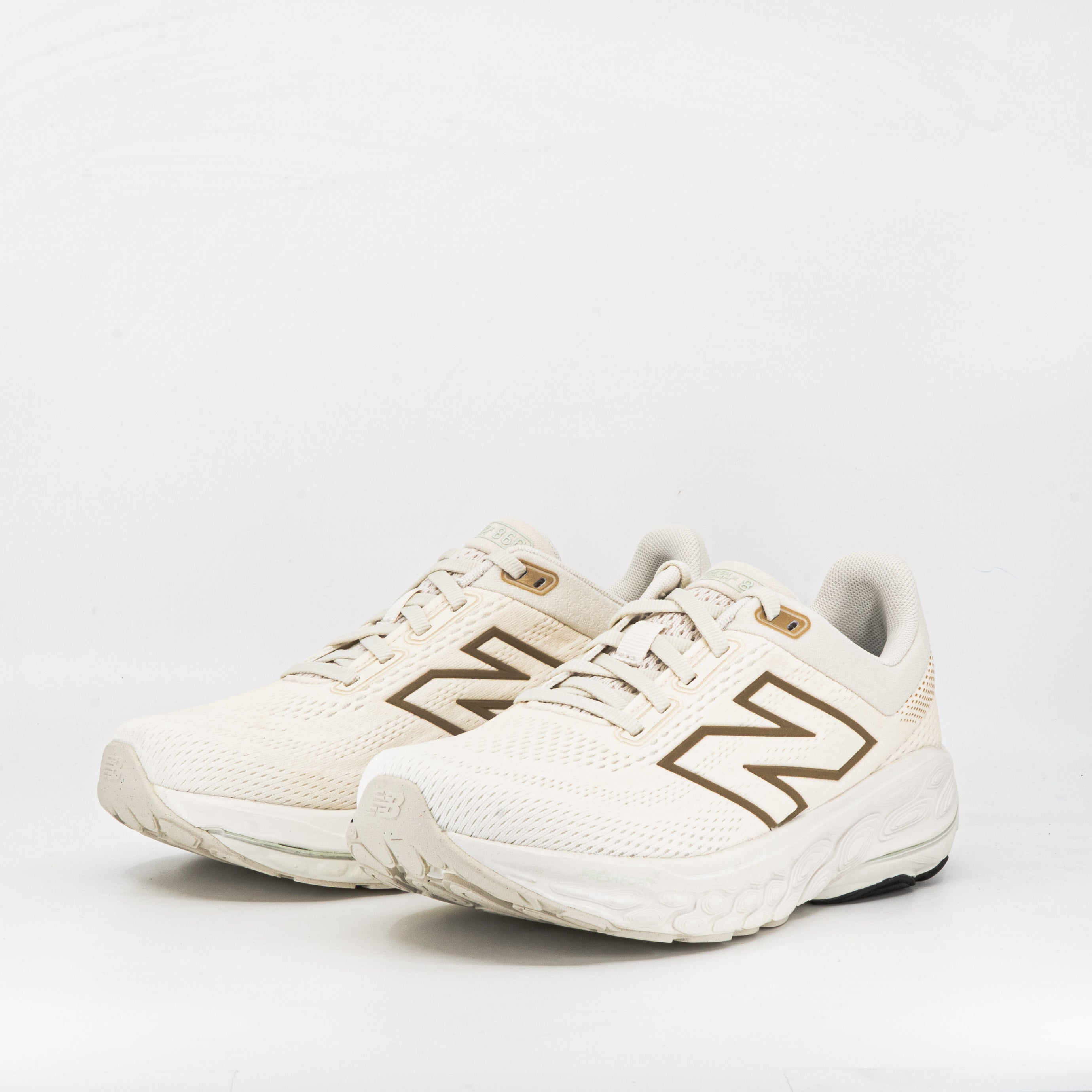 New Balance 860V14 (D Wide) Womens Sea Salt/Clay Ash - Frontrunner Colombo