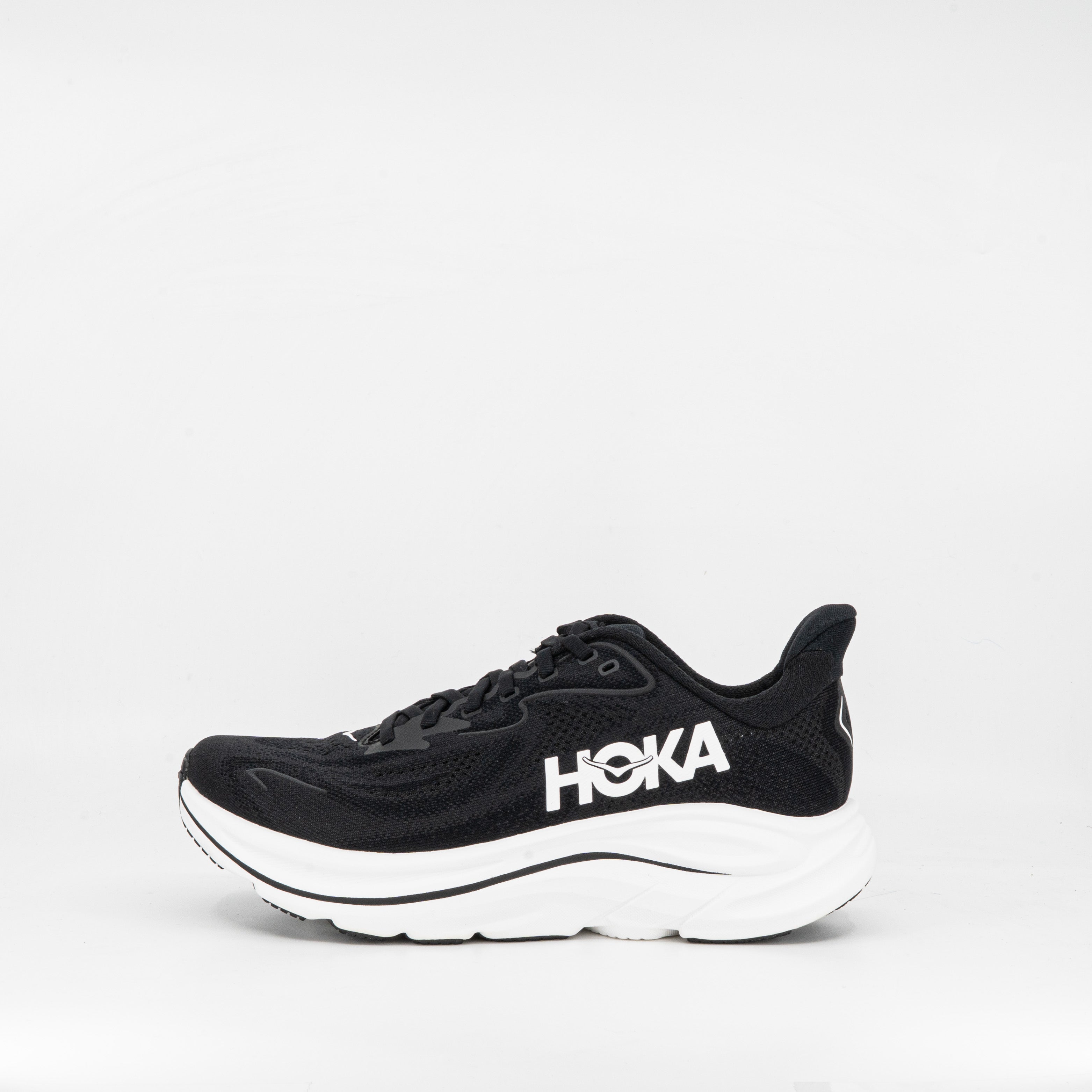 Hoka Clifton 10 (B Standard) Womens Black/White - Frontrunner Colombo