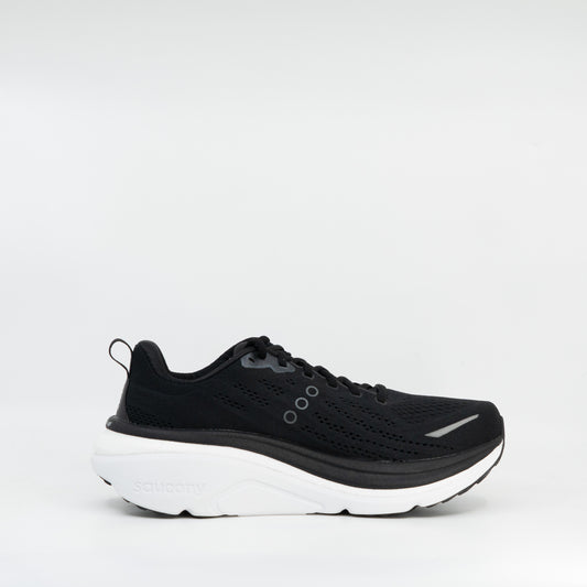 Saucony Hurricane 25 (2E Wide) Mens Black/White - Frontrunner Colombo