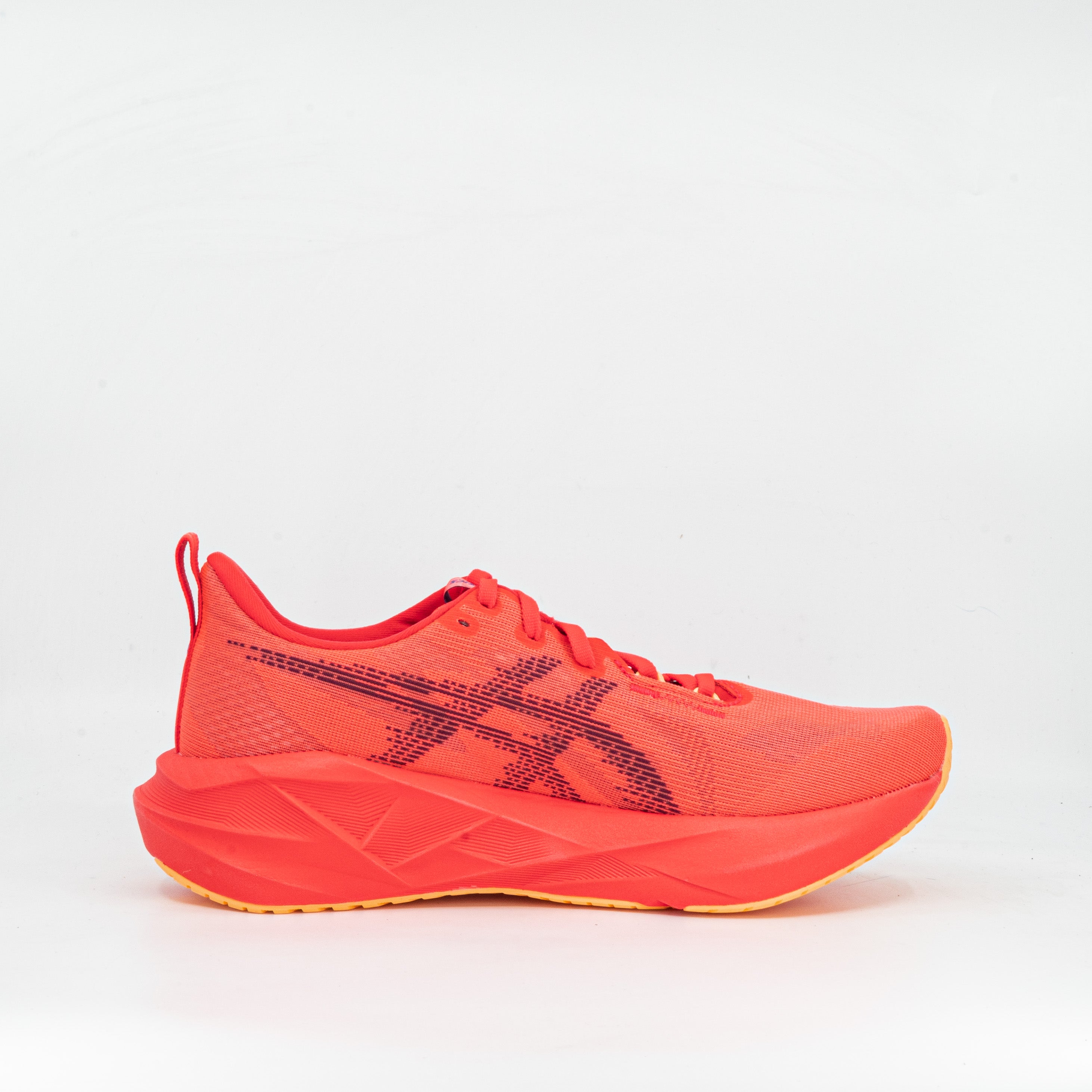 Asics Novablast 5 (D Standard) Mens Flash Red/Edo purple - Frontrunner Colombo