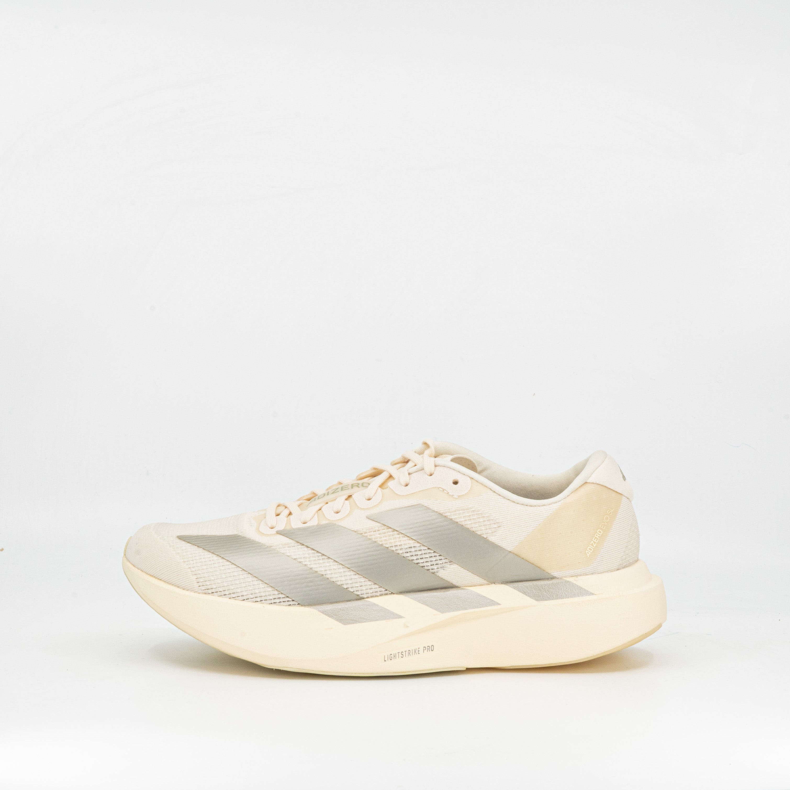 Adidas Adizero Evo SL (B Standard) Womens Cyber Metallic/Vanilla - Frontrunner Colombo