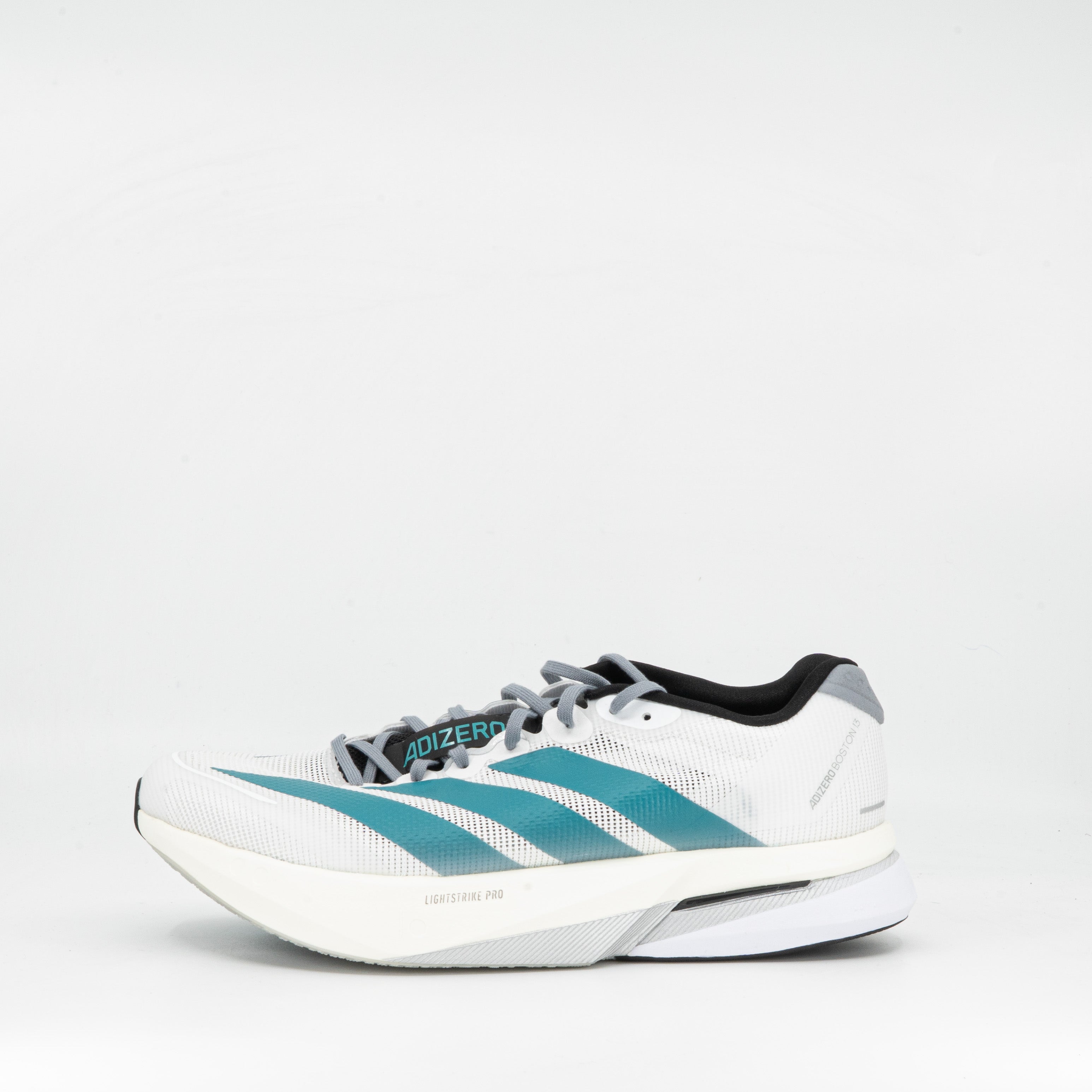 Adidas Adizero Boston 13 (D Standard) Mens White/Green - Frontrunner Colombo
