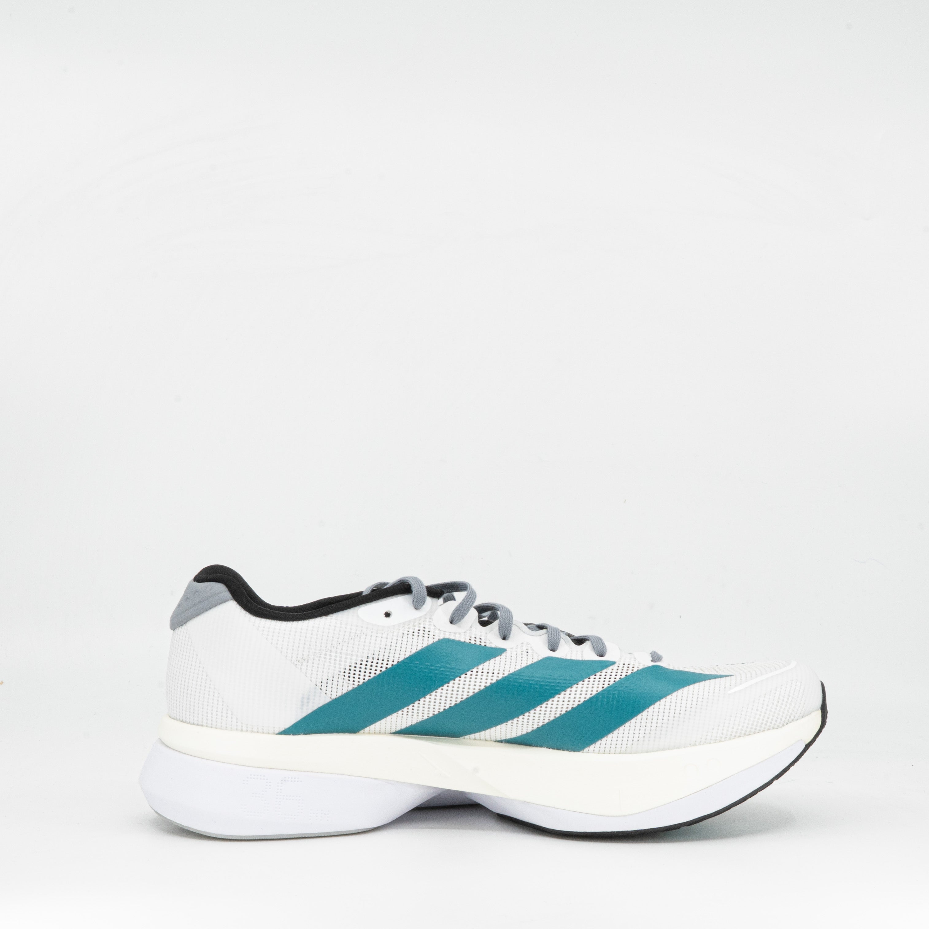 Adidas Adizero Boston 13 (D Standard) Mens White/Green - Frontrunner Colombo