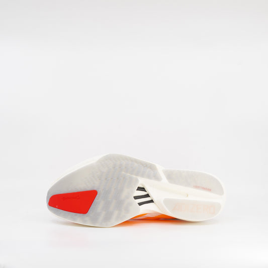 Adidas Adizero Adios Pro 4 (D Standard) Mens Cloud White/Lucid Orange/Lucid Red - Frontrunner Colombo