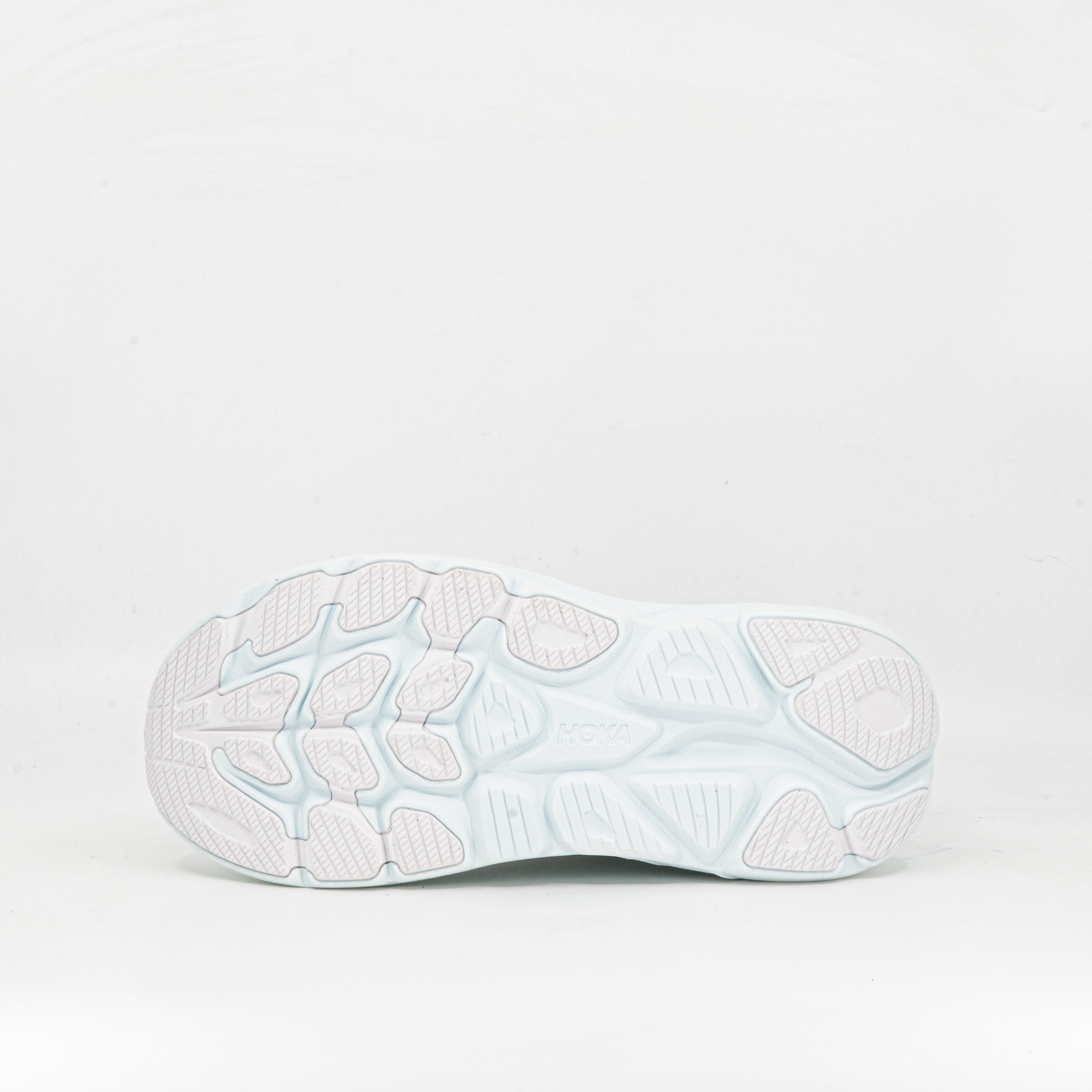 Hoka Clifton 10 (D Wide) Womens White/ Cielo Blue - Frontrunner Colombo