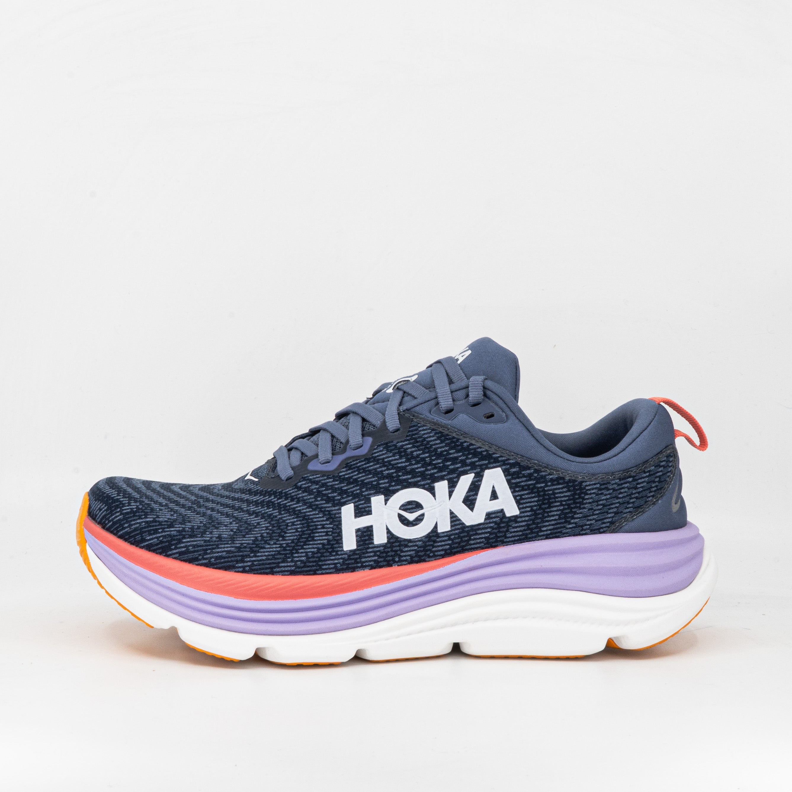 Hoka Gaviota 5 (D Wide) Womens Anchor/Grapefruit - Frontrunner Colombo