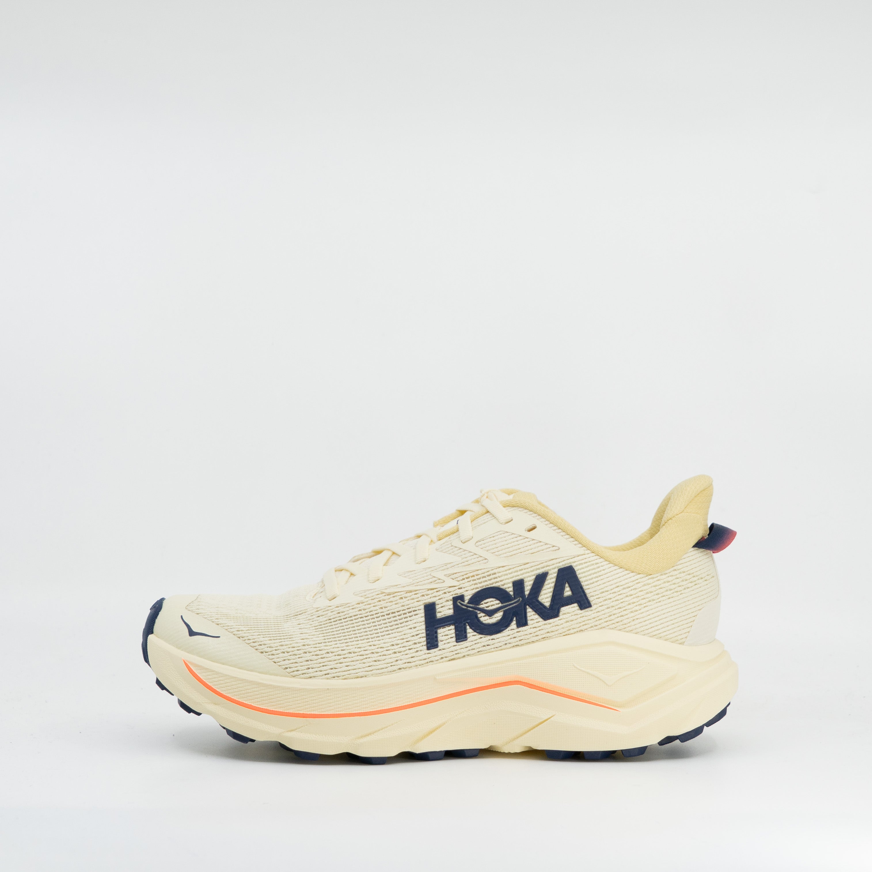 Hoka Challenger 8 (B Standard) Womens - Vintage Yellow/Midnight Blue - Frontrunner Colombo