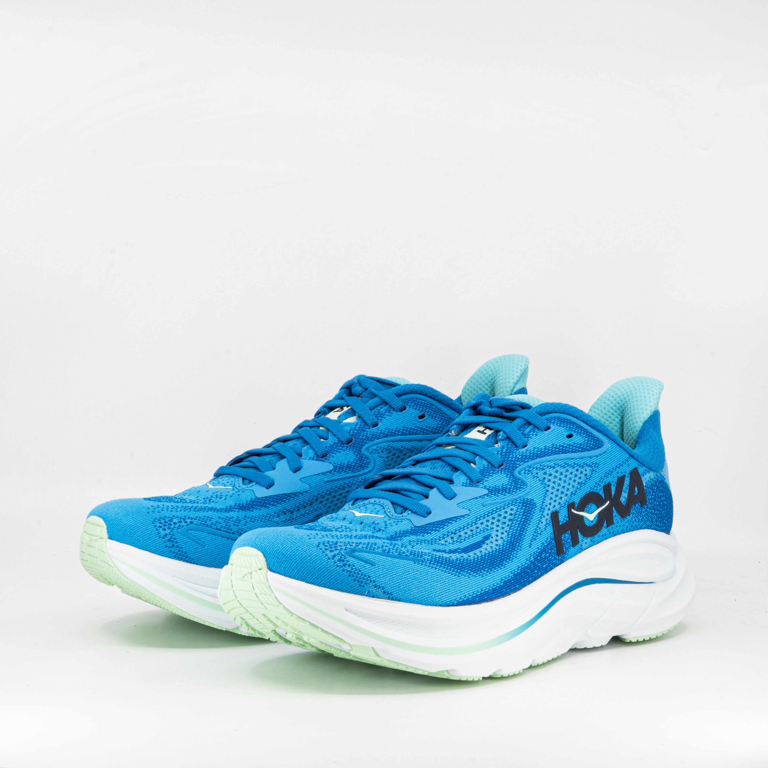 Hoka Clifton 10 (D Standard) Mens Hoka Blue/Skyward Blue - Frontrunner Colombo