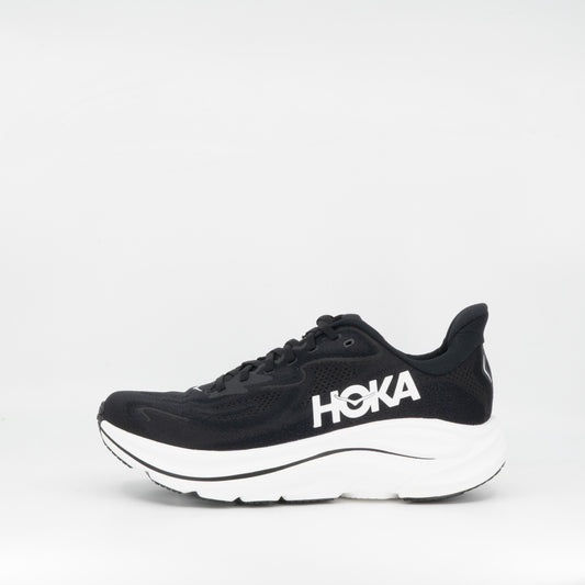 Hoka Clifton 10 (D Standard) Mens Black/White - Frontrunner Colombo